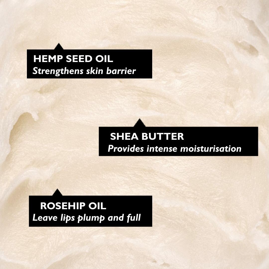 UpCircle Lippenbalsam mit Hanfsamenöl und Sheabutter, 15 ml – Feuchtigkeitsspendend und aufpolsternd 3