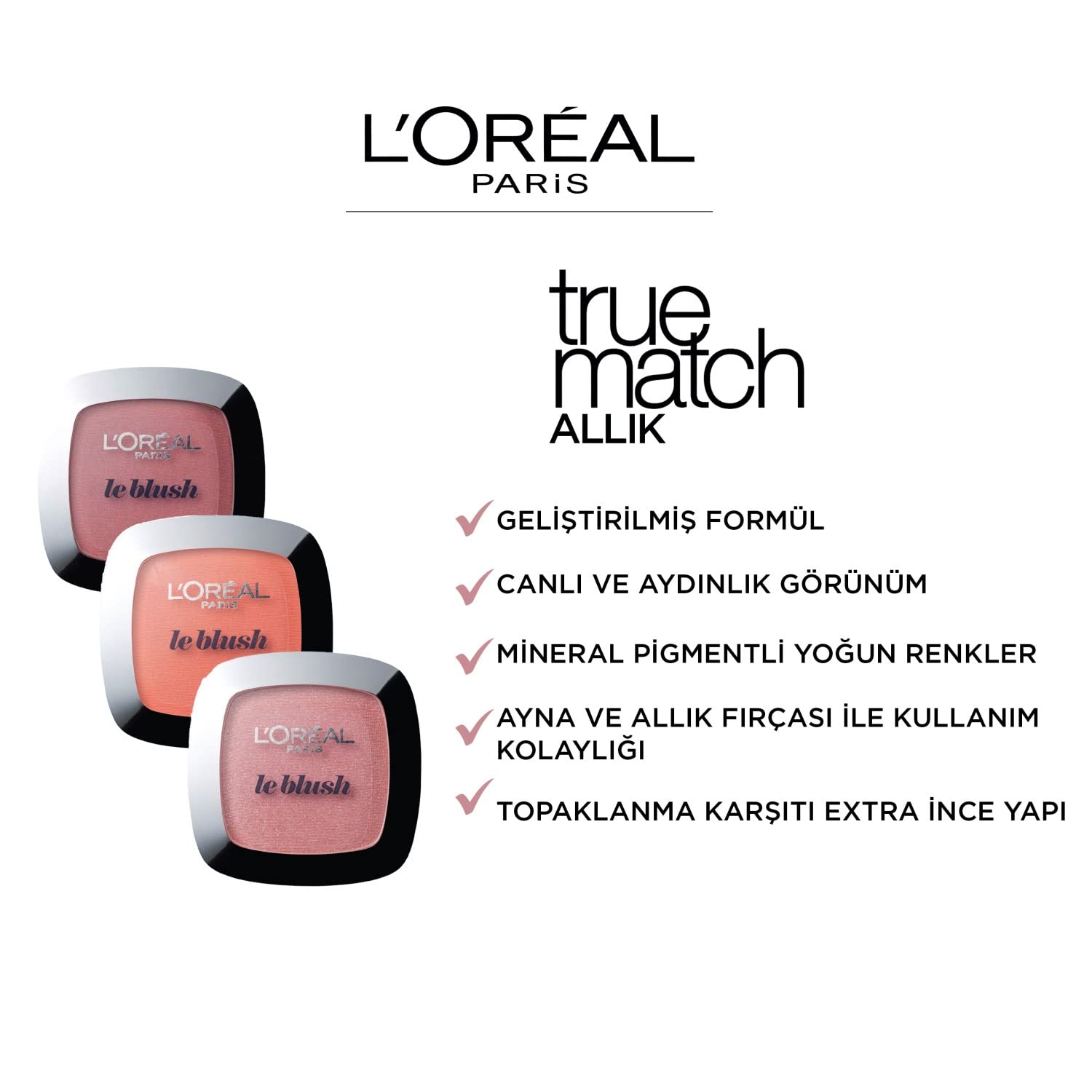 L'Oreal Paris True Match Blush in Shade 160 Peach for Natural Flush 6