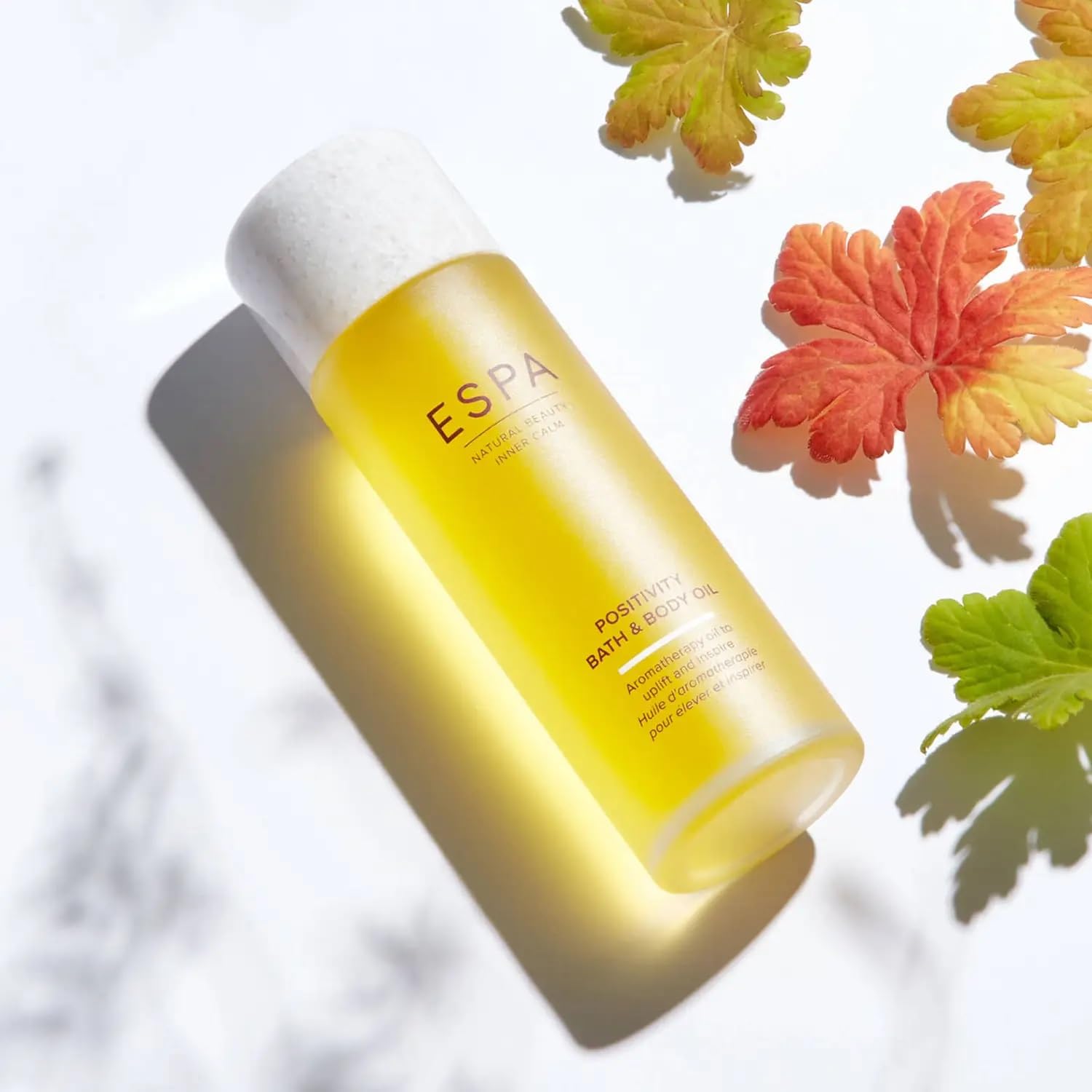 ESPA Positivity Bath & Body Oil 100ml with Jasmine, Rose Geranium & Ashwagandha 5