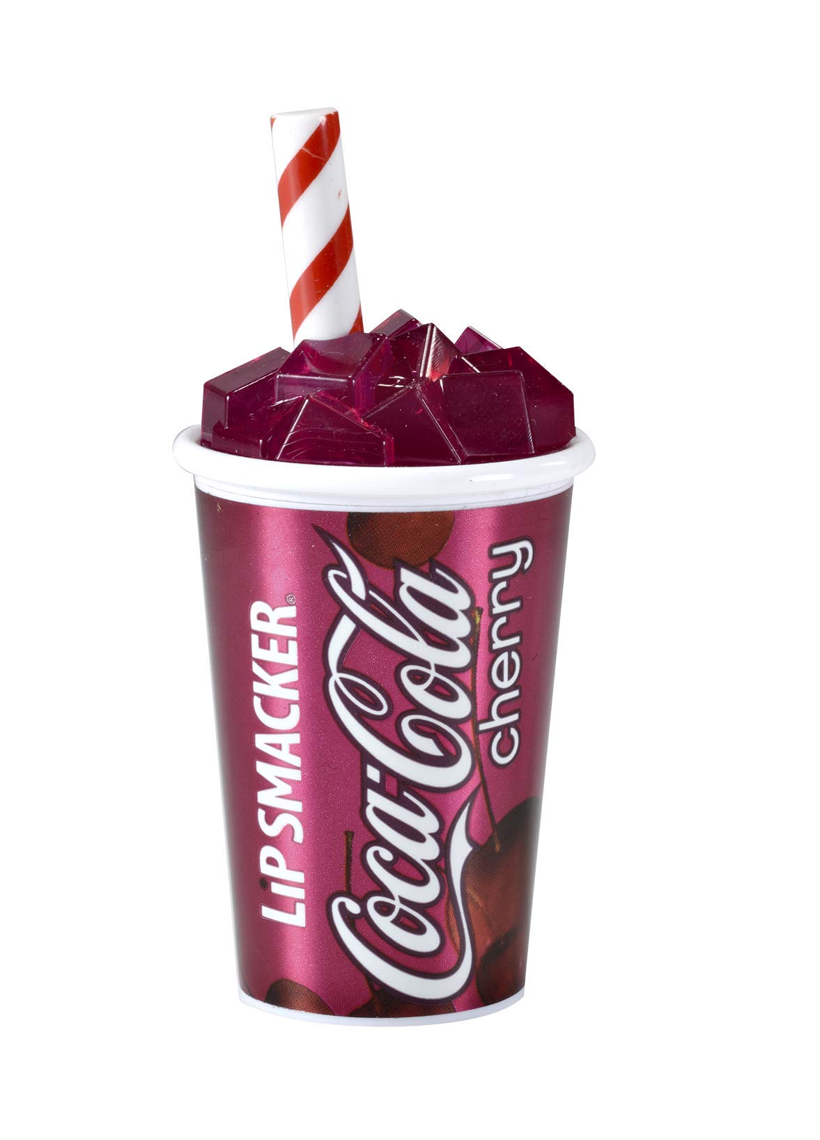 Lip Smacker Coca-Cola Cup Kollektion – Klassischer Kirsch-Cola-Capp-Lippenbalsam für Kinder 4