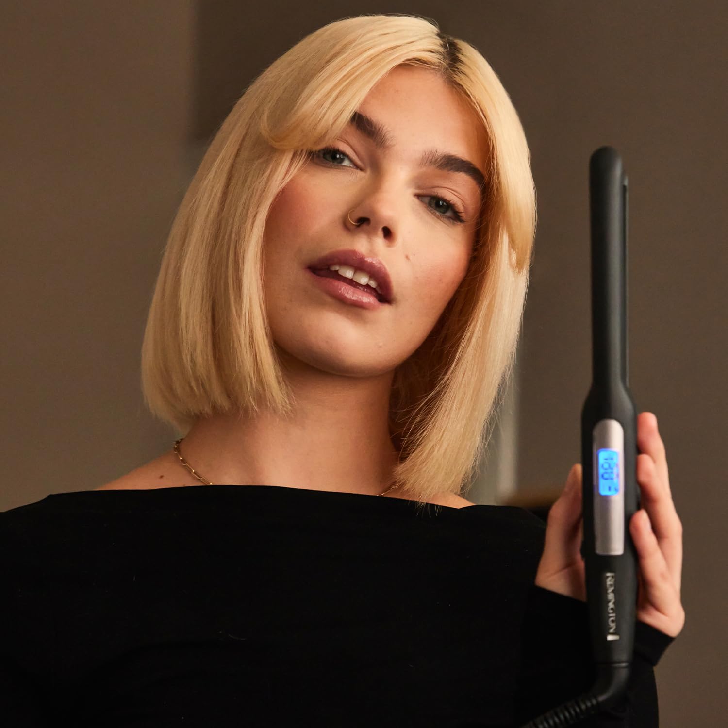 Remington Haarglätter mit extra schmalen Platten (für kurzes Haar, Pixie-Frisuren, 4