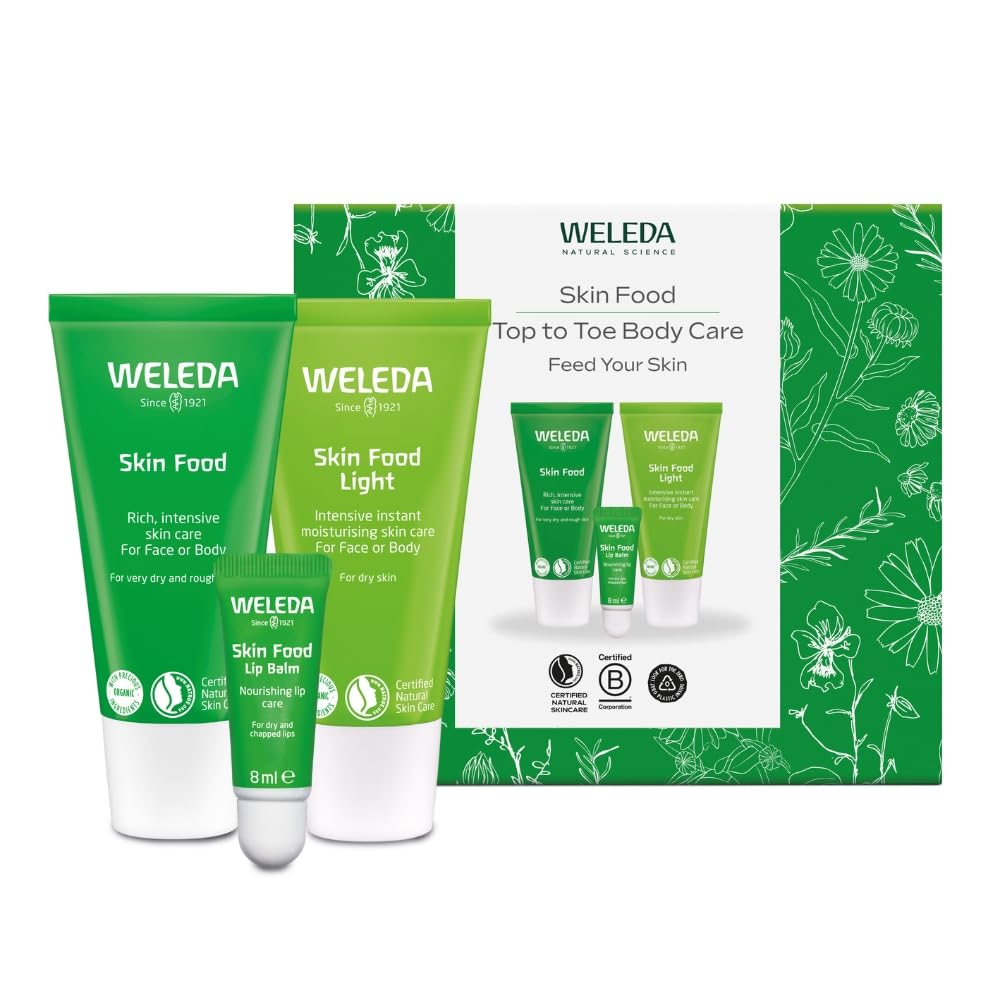 Weleda Skin Food Top to Toe Gift Set - Original Moisturising Skin Care Set