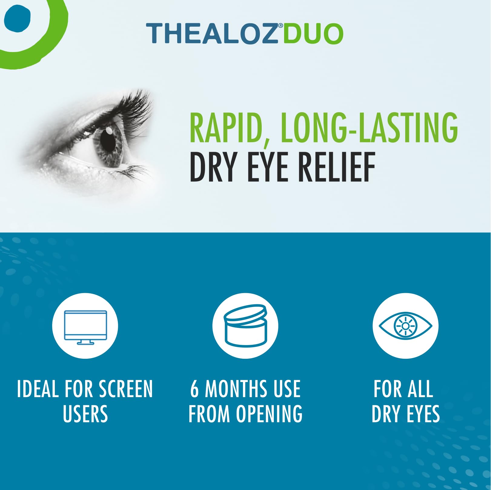 Thea Thealoz Duo Eye Drops - Preservative-Free Lubrication & Hydration for Dry Eyes (10 ml) 4