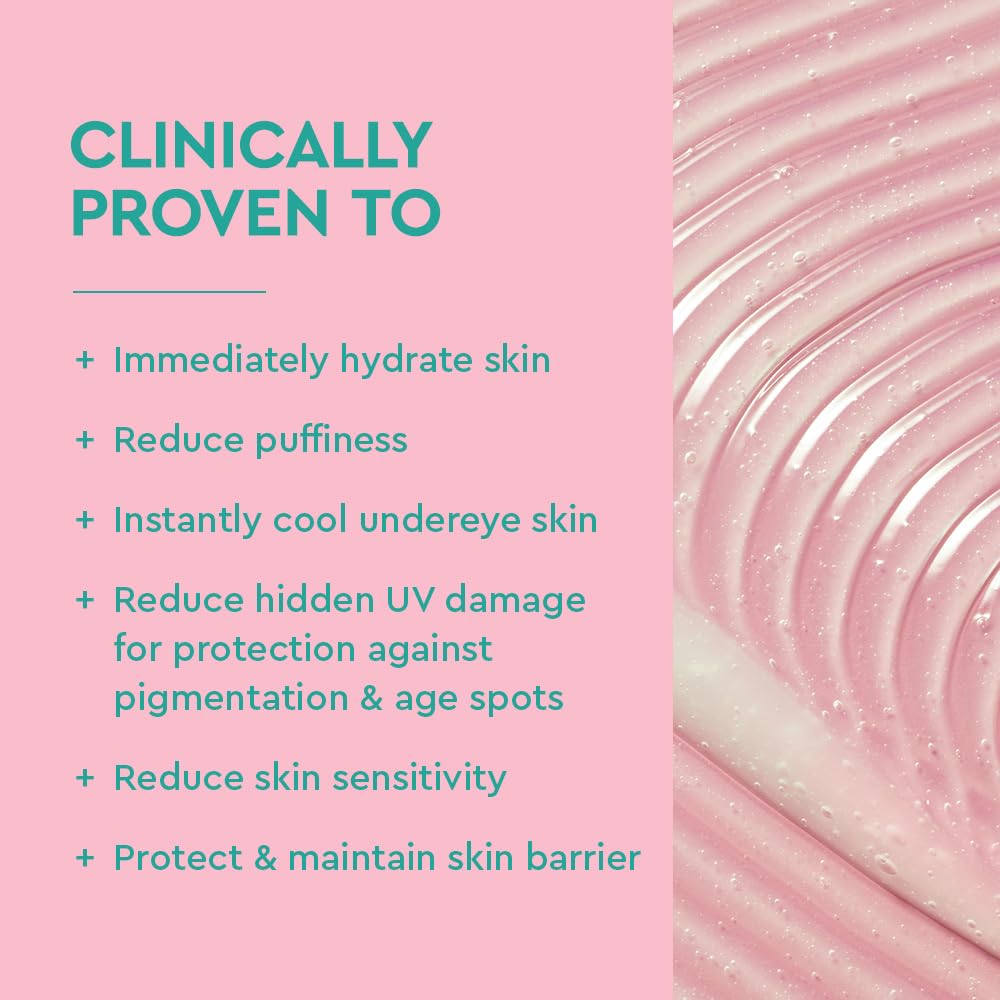 BYOMA De-Puff and Brighten Eye Gel (20ml) Hybrid Gel-Serum for Dark Circles