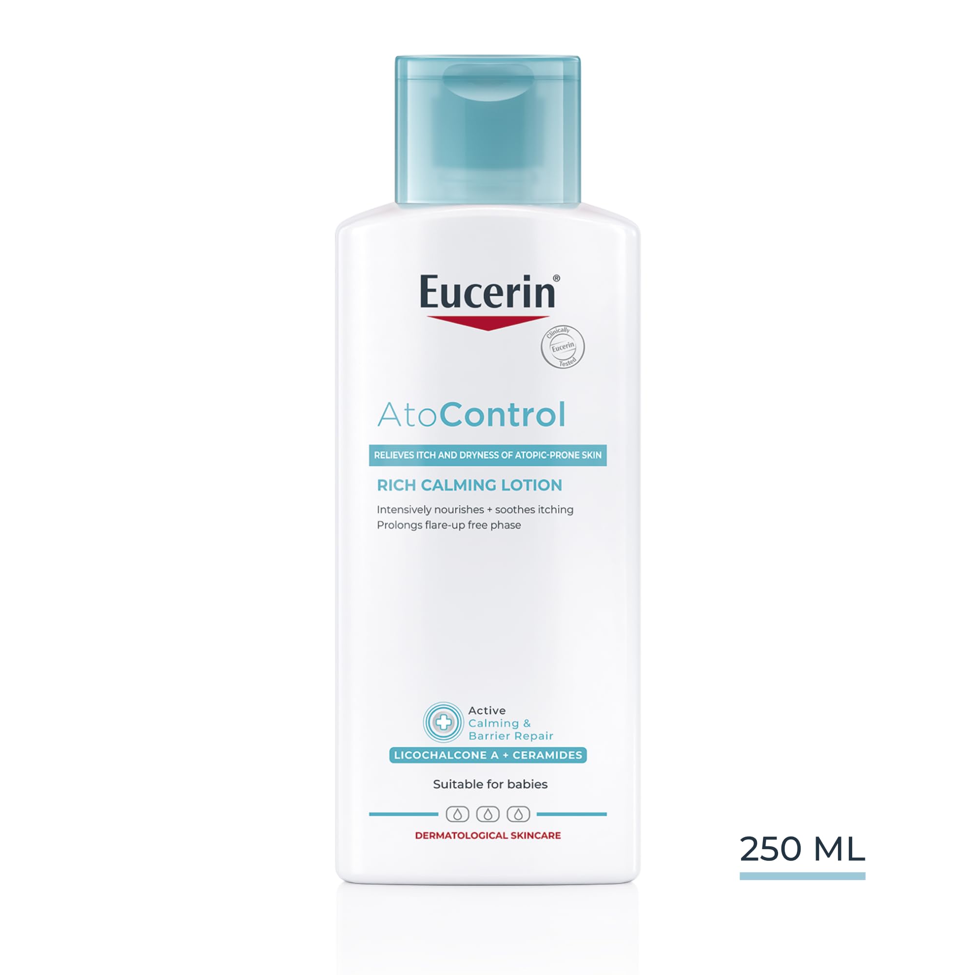 Eucerin AtoControl Rich Calming Lotion 250ml - Soothing Body Moisturiser