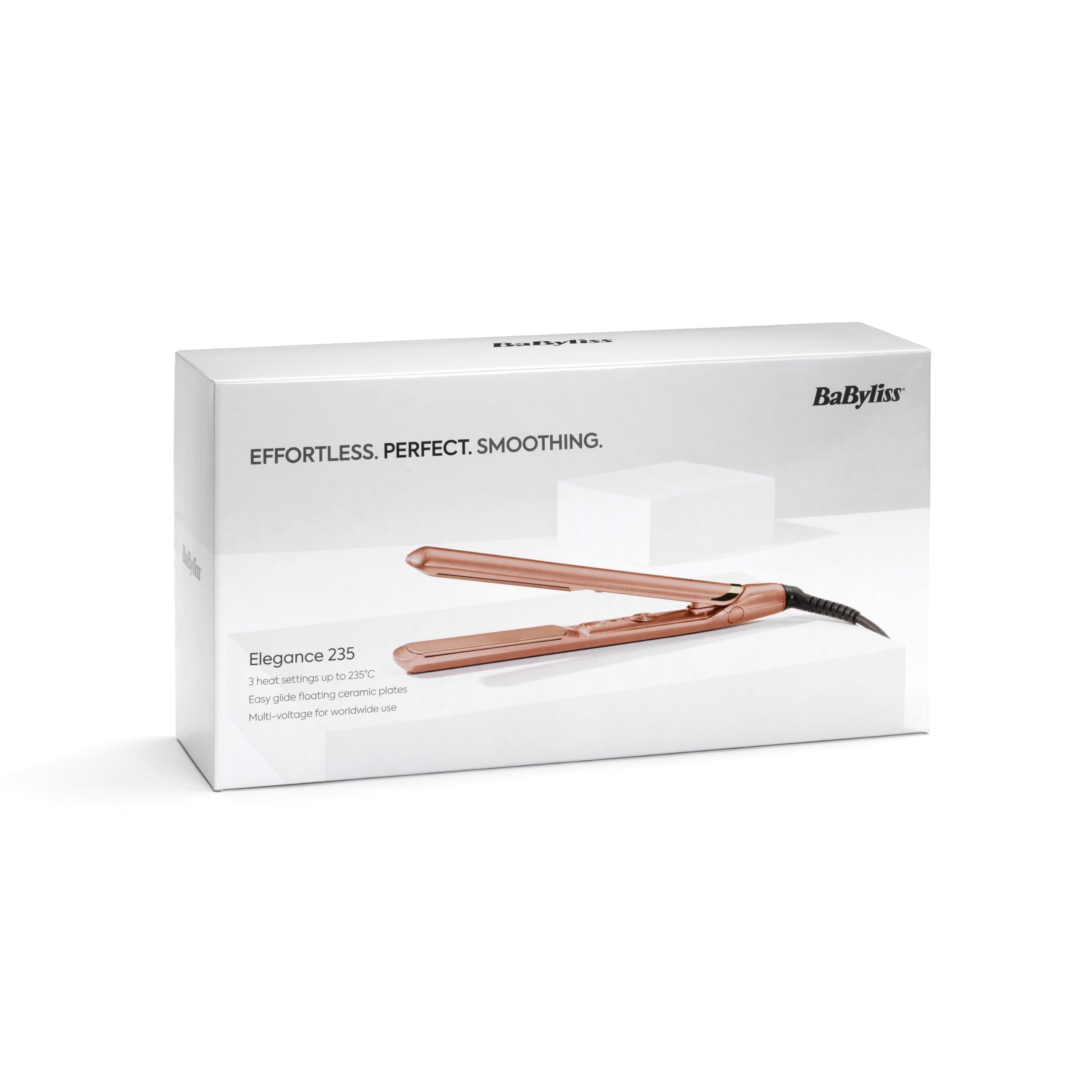 BaByliss Haarglätter in Roségold – Keramikplatten für glattes Styling 10