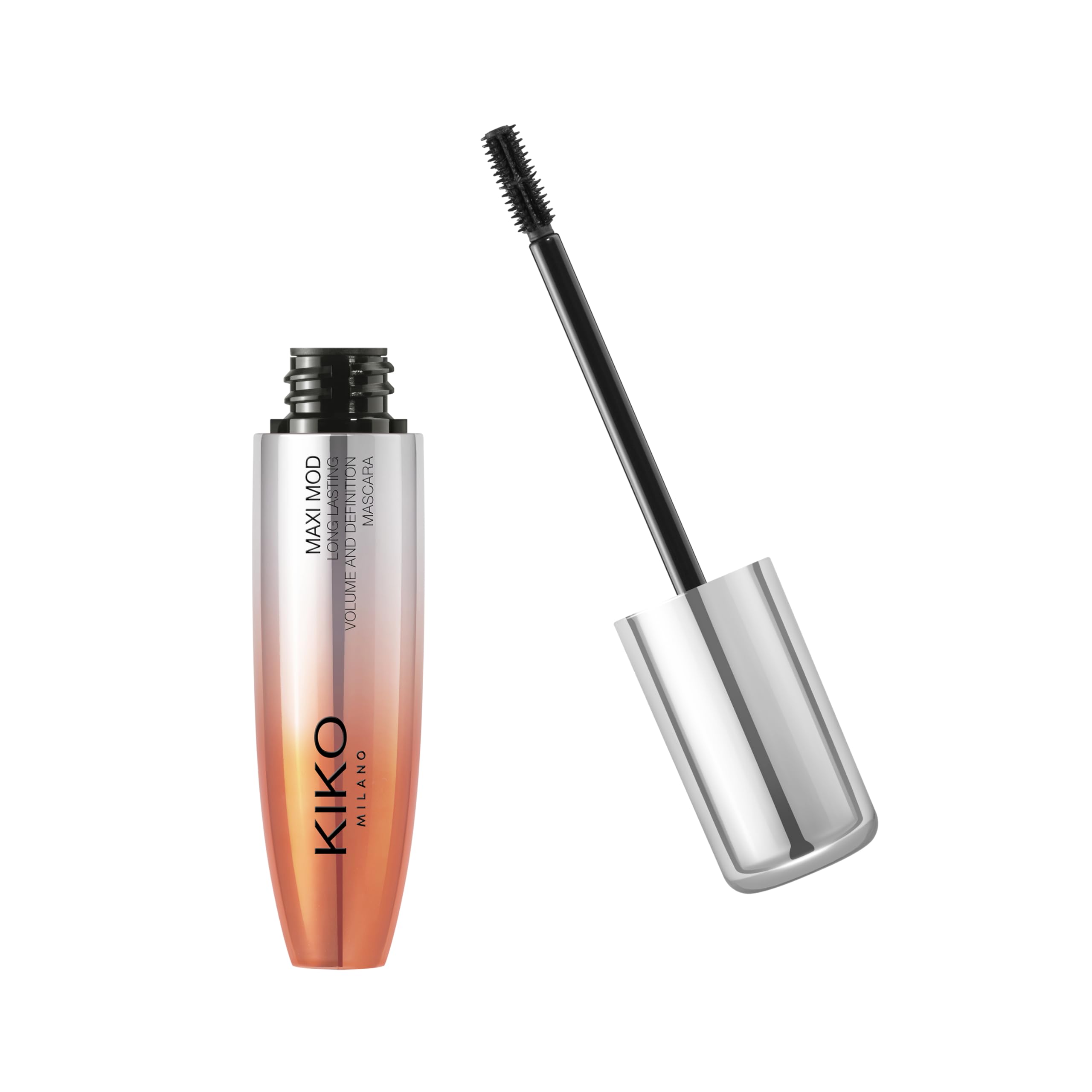 KIKO Milano Maxi Mod Volume & Definition Mascara | 10-Hour Long-Lasting Intense Black