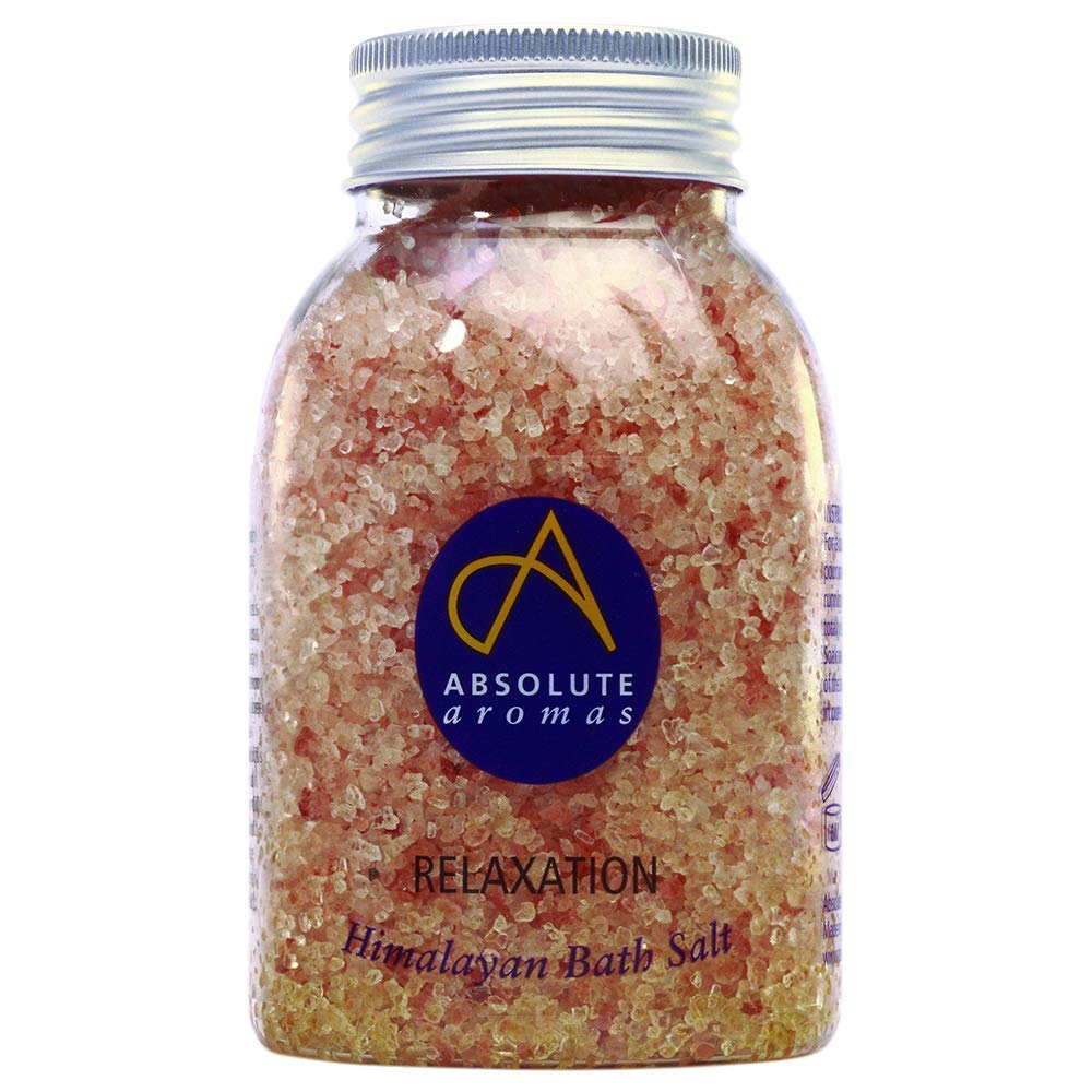 Absolute Aromas Relaxation Bath Salts 290g - Natural Pink Coarse Himalayan