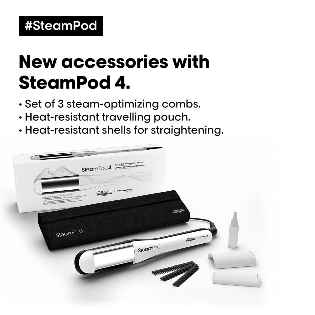 L'Oréal Professionnel Steam Hair Straightener & Styling Tool for All Hair Types 6