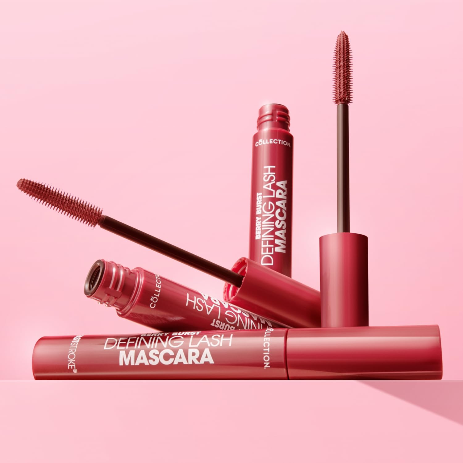 Collection Fast Stroke Defining Mascara, Volumising & Curling, Berry Burst, 9ml 7