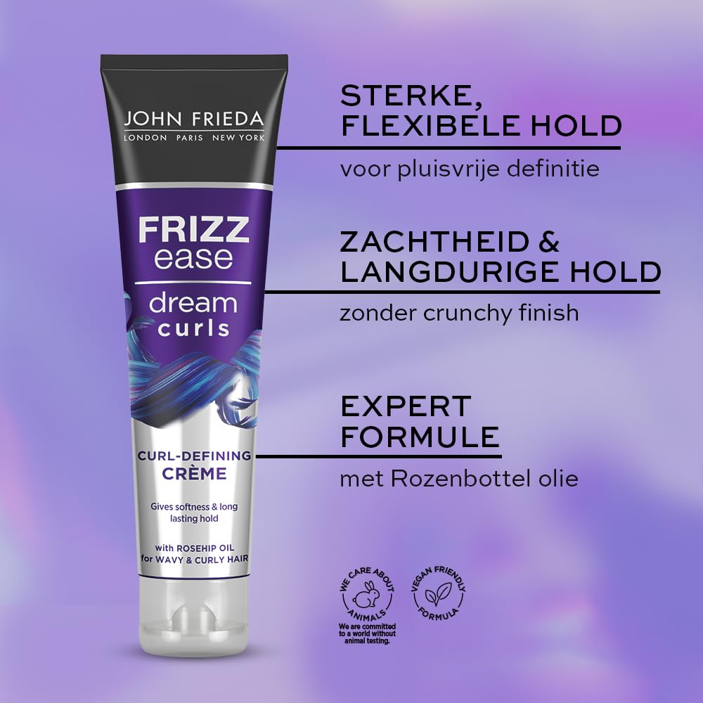 John Frieda Frizz Ease Dream Curls Defining Crème für natürlich gewelltes und lockiges Haar, 150 ml 3
