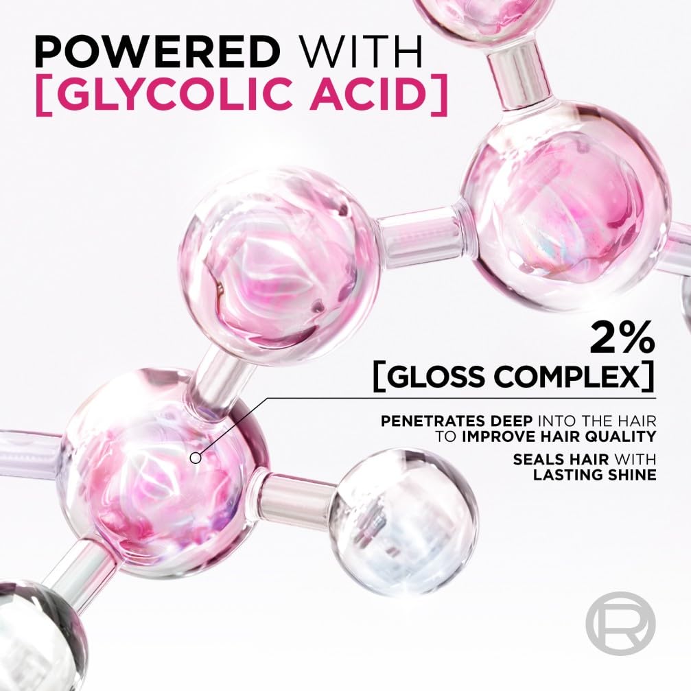 L'Oréal Paris Elvive Glycolic Gloss Sulphate Free Shampoo for Dull Hair 200ml 5