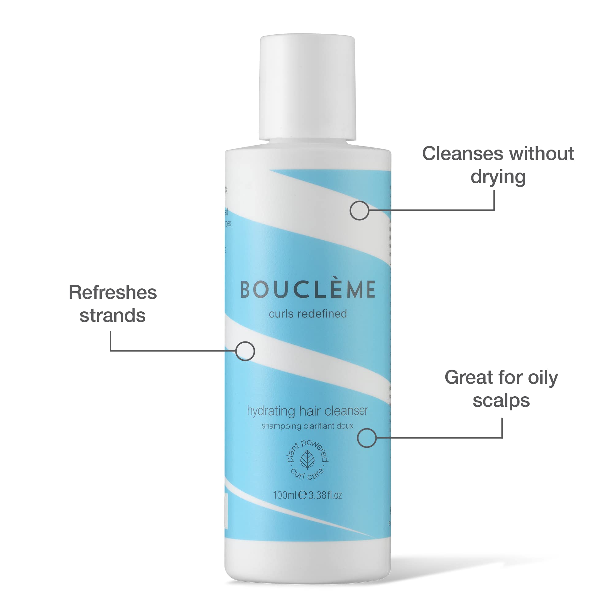 Bouclème Ultimate Discovery Set for Curly Hair - Hydrating Cleanser, Conditioner & Styler