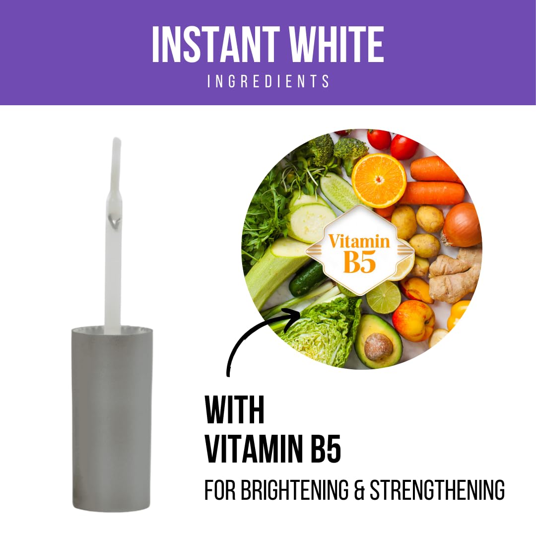 Nailoid Instant White Nail Treatment 12ml - Yellow Colour Corrector with UV Protection 5