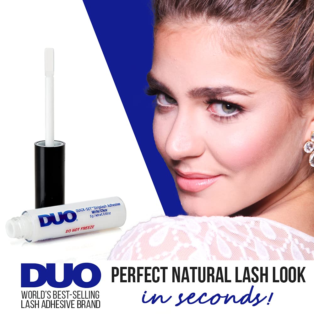 Duo Quick Set Clear Lash Glue Adhesive with Applicator (5g)