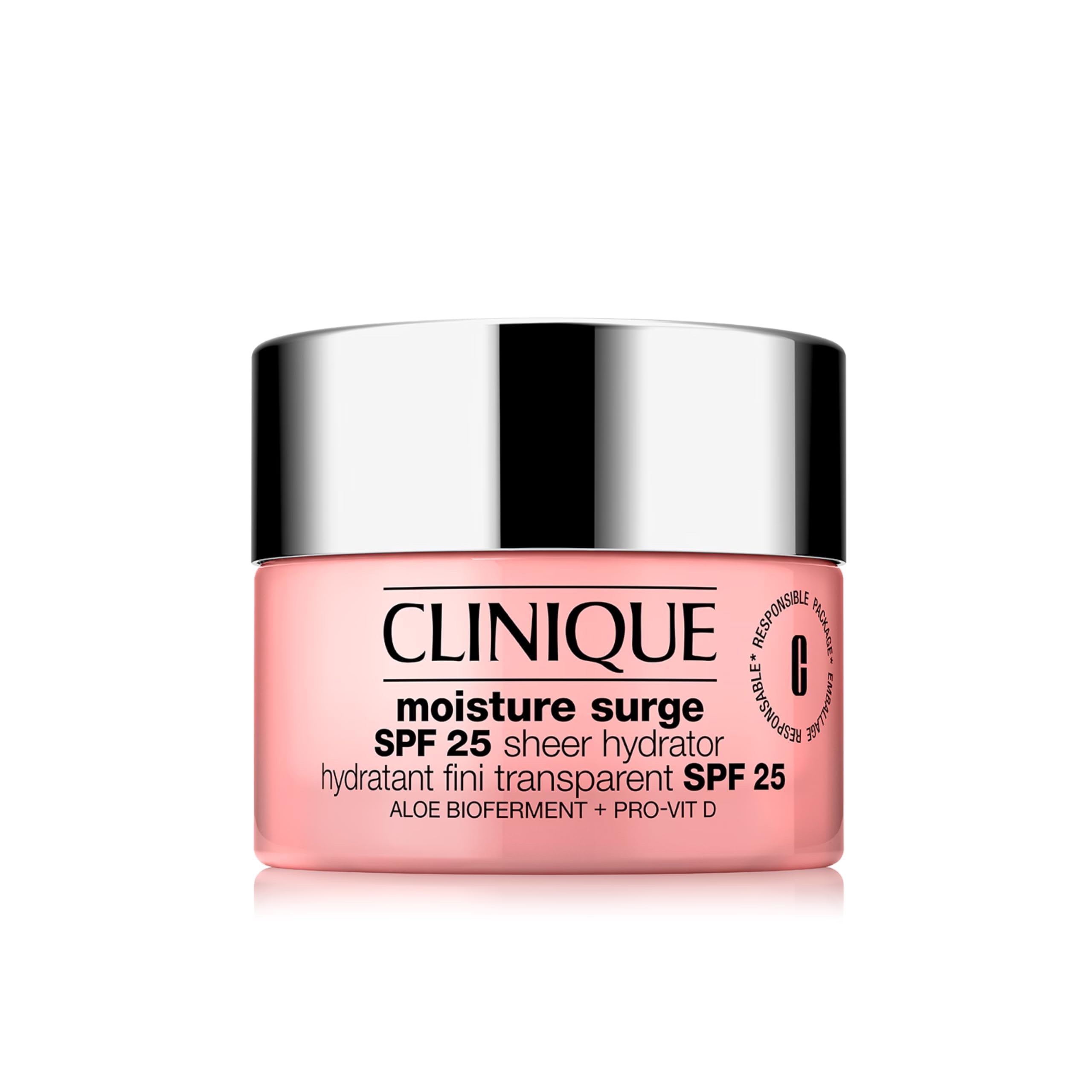 Clinique Moisture Surge SPF 25 Sheer Hydrator Face Moisturiser, 50 ml