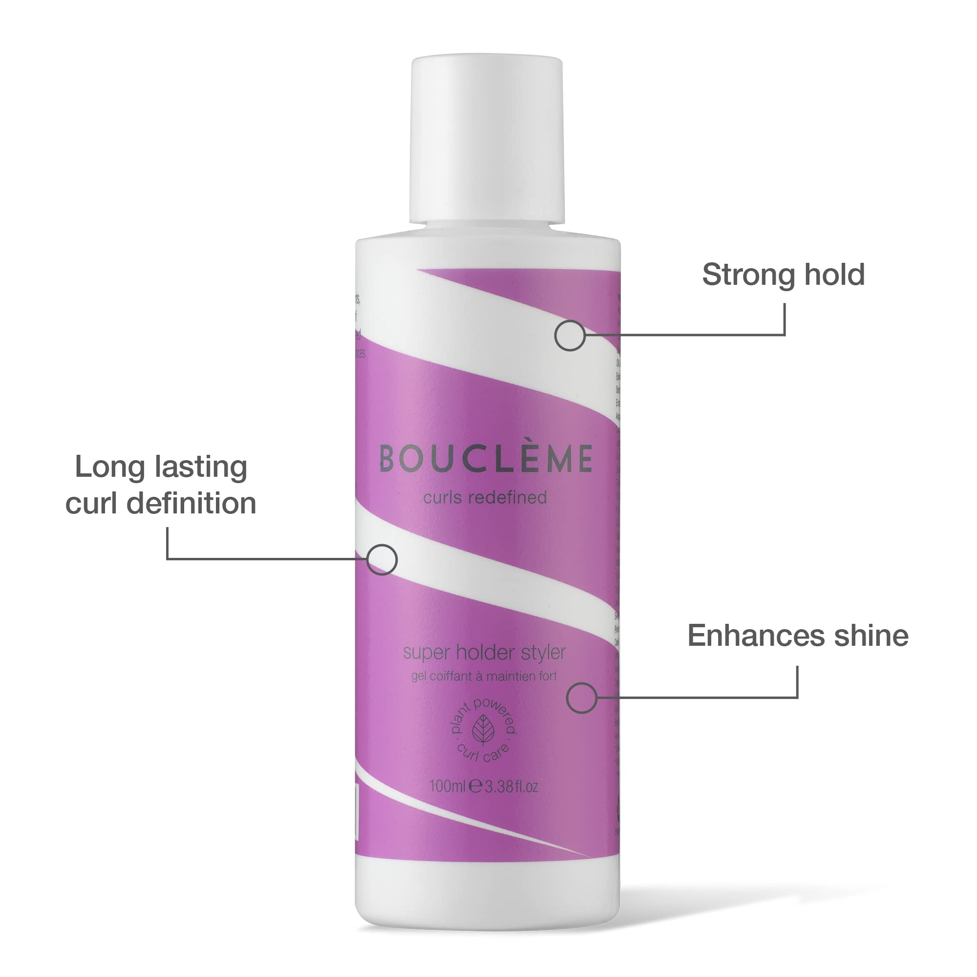 Bouclème Ultimate Discovery Set for Curly Hair - Hydrating Cleanser, Conditioner & Styler 4