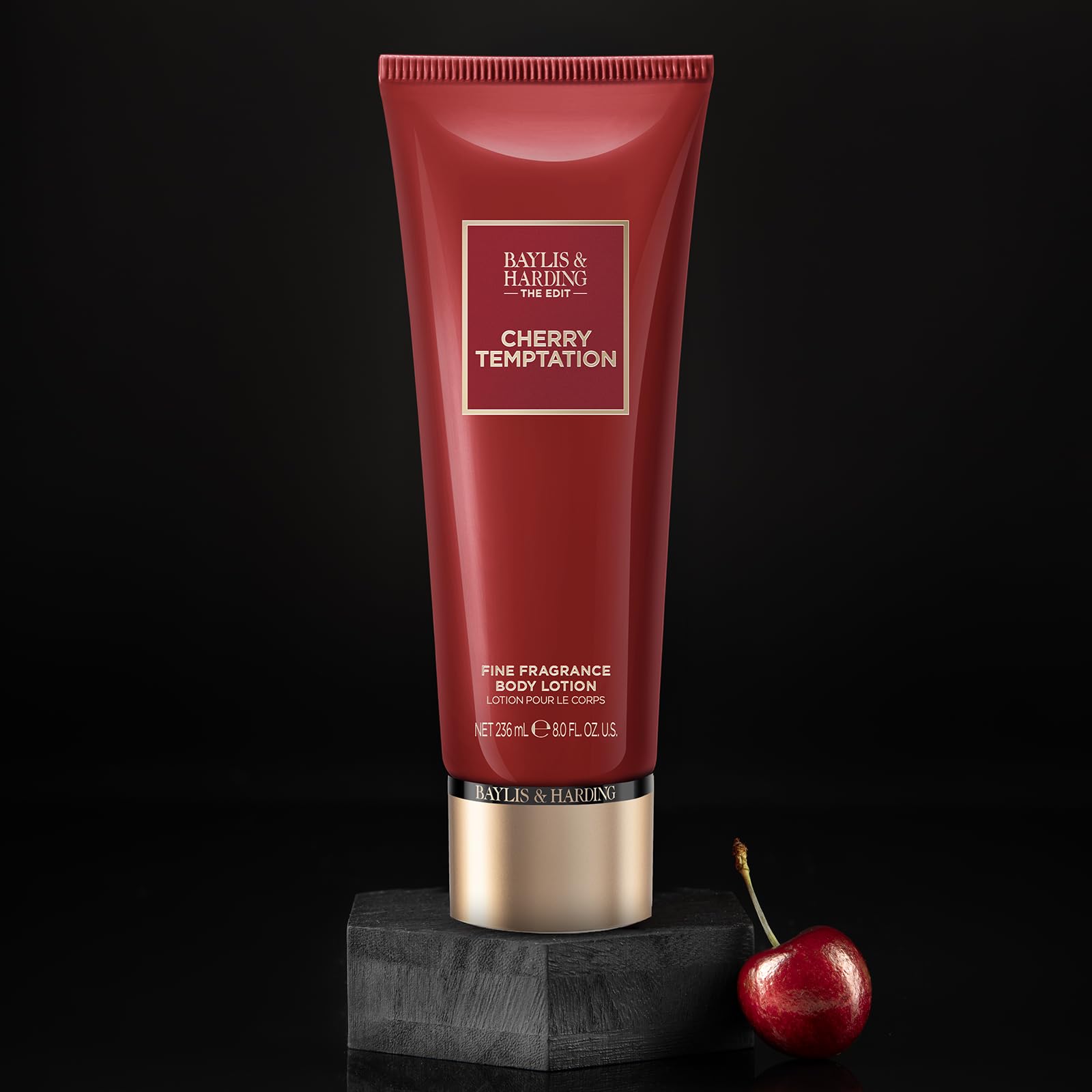Baylis &amp; Harding The Edit Cherry Temptation Bodylotion, 236 ml (1er-Pack) 4