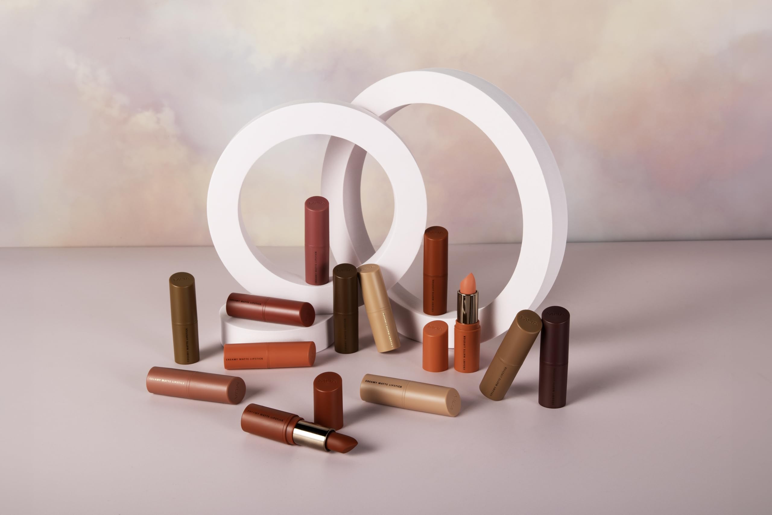 MUA Makeup Academy Creamy Matte Lipstick in Love Letter - Highly Pigmented, Vegan & Cruelty Free 6