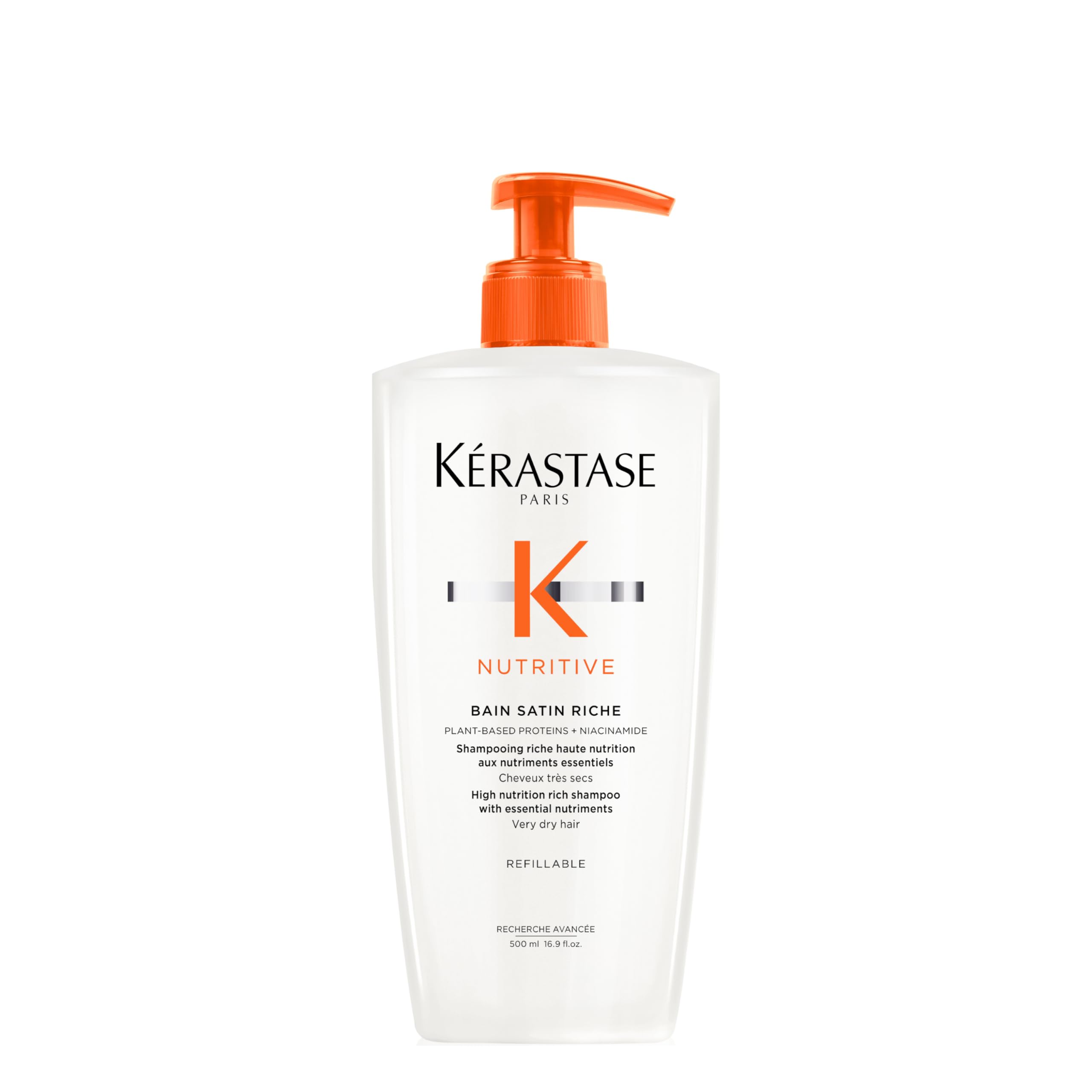 Kérastase Nutritive Bain Satin Gentle Hydrating Shampoo for Dry Hair 500ml