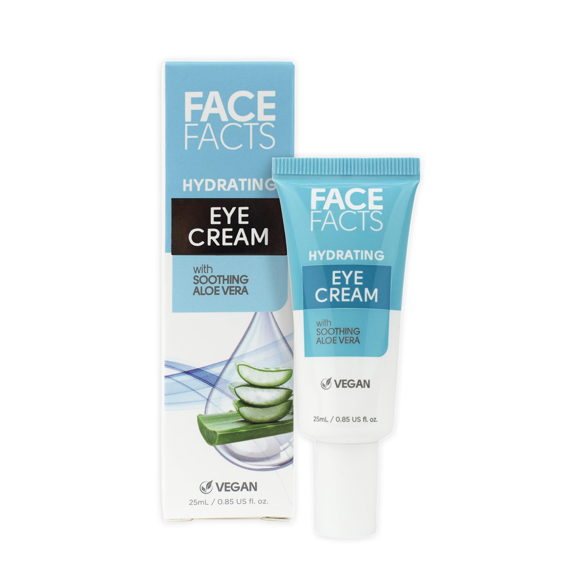 Face Facts Hydrating Eye Cream with Aloe Vera for Puffiness Reduction | 25ml