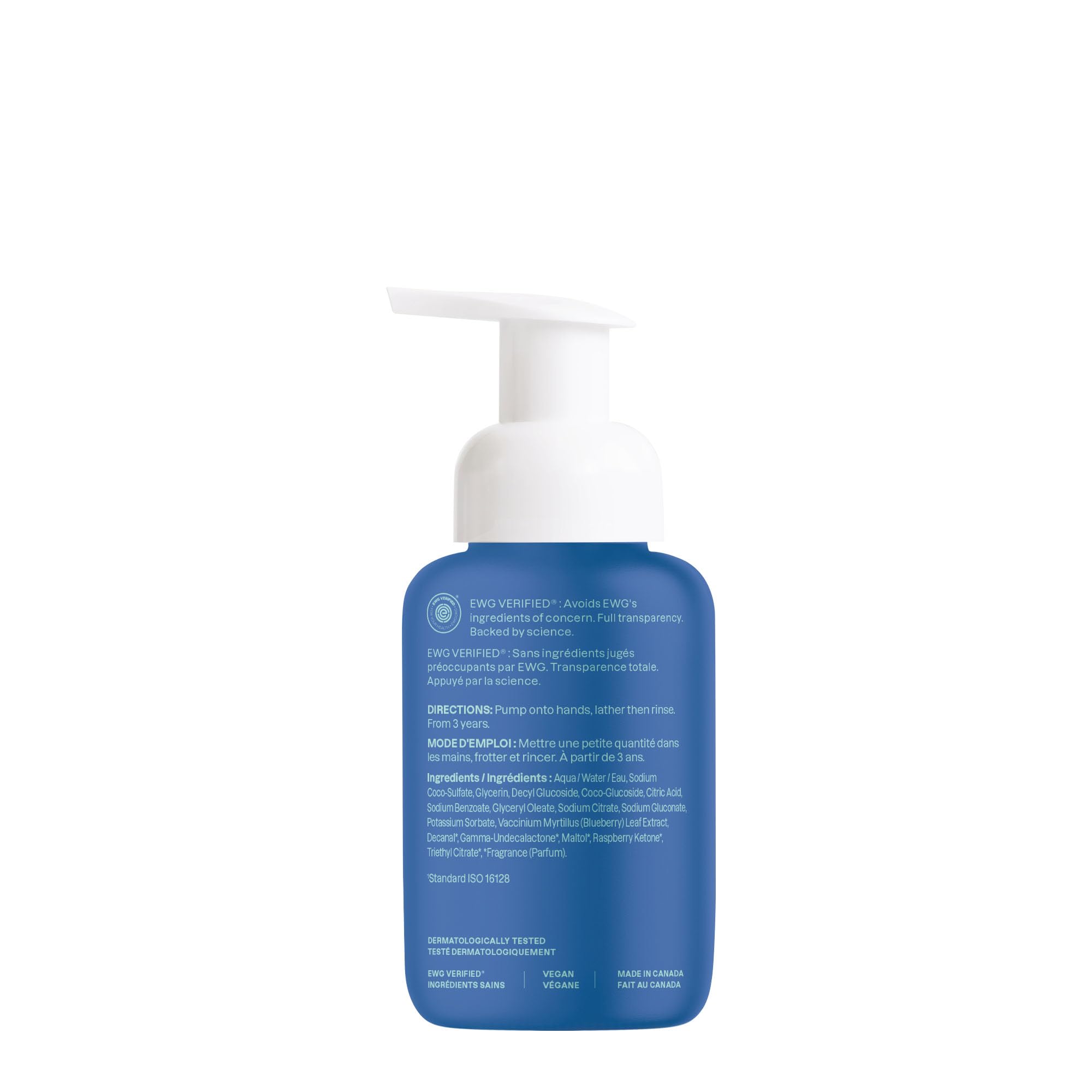 ATTITUDE Super leaves Kids Foaming Hand Soap, EWG Verified, Blueberry Scent, 295 mL 6