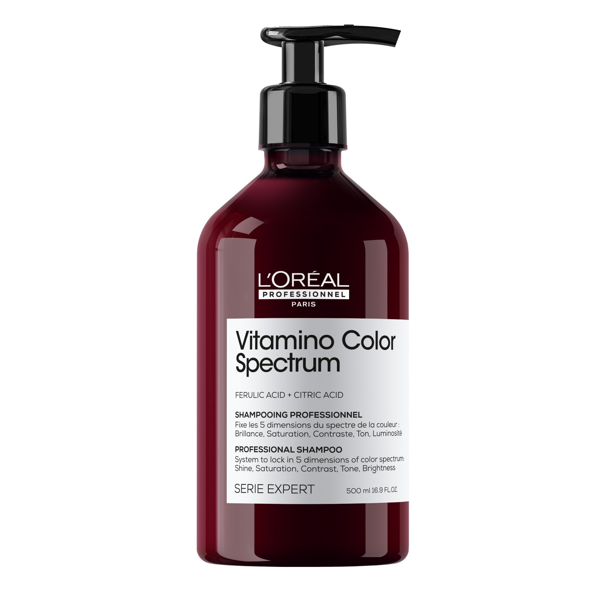 L'Oréal Professionnel Vitamino Color Spectrum Sulphate Free Shampoo for Coloured Hair, 500ml 1