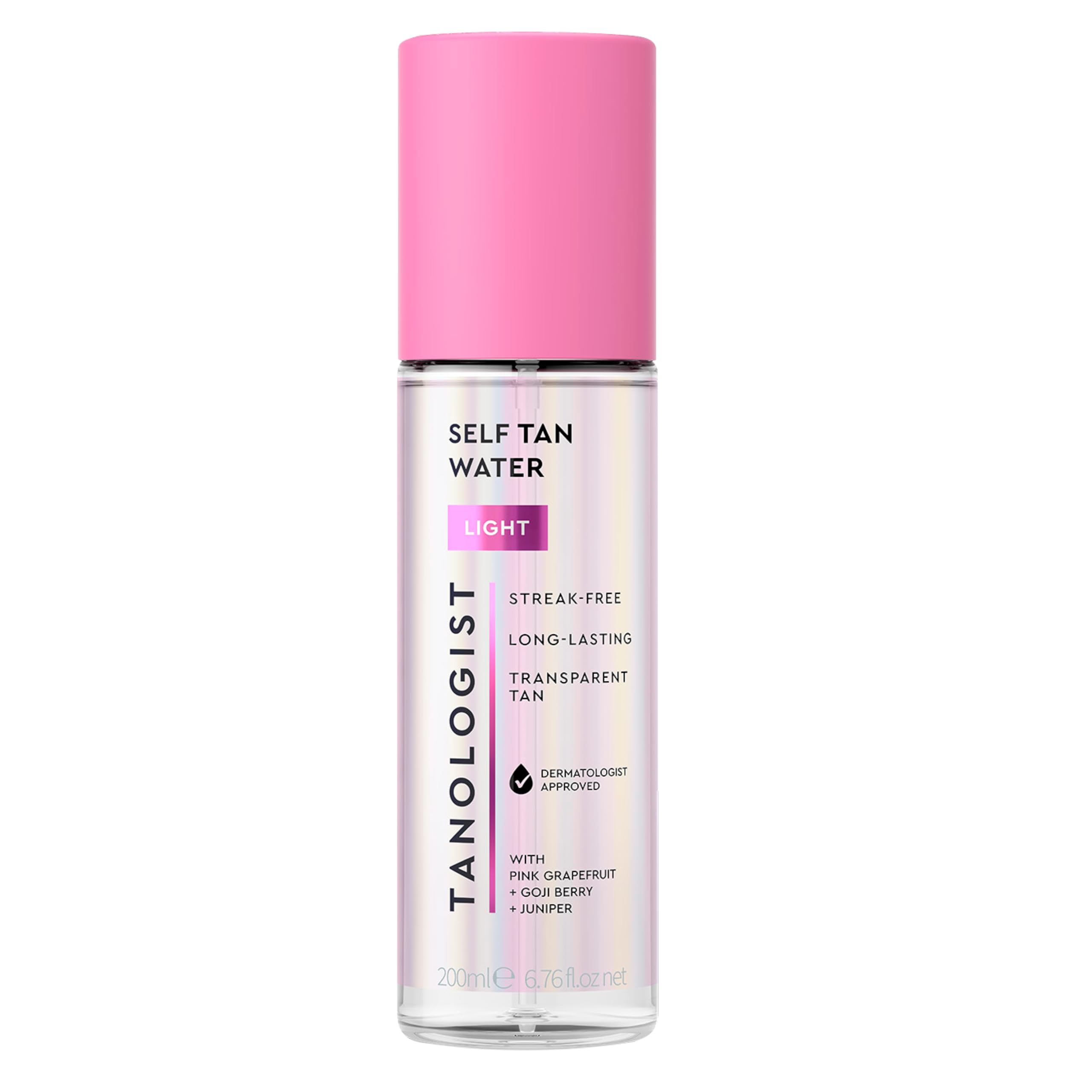 Tanologist Mini Self-Tan Water Light - Travel Size Tanning Mist, Streak-Free Glow, 100ml