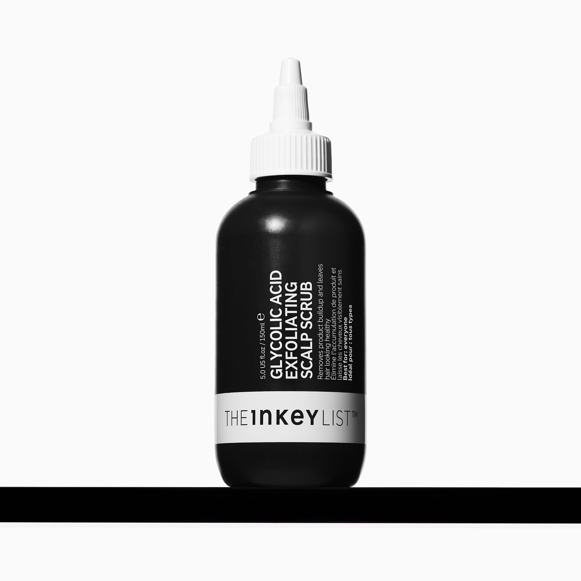 The Inkey List 7% Glykolsäure Peeling-Kopfhautpeeling 150ml, entfernt Produktablagerungen