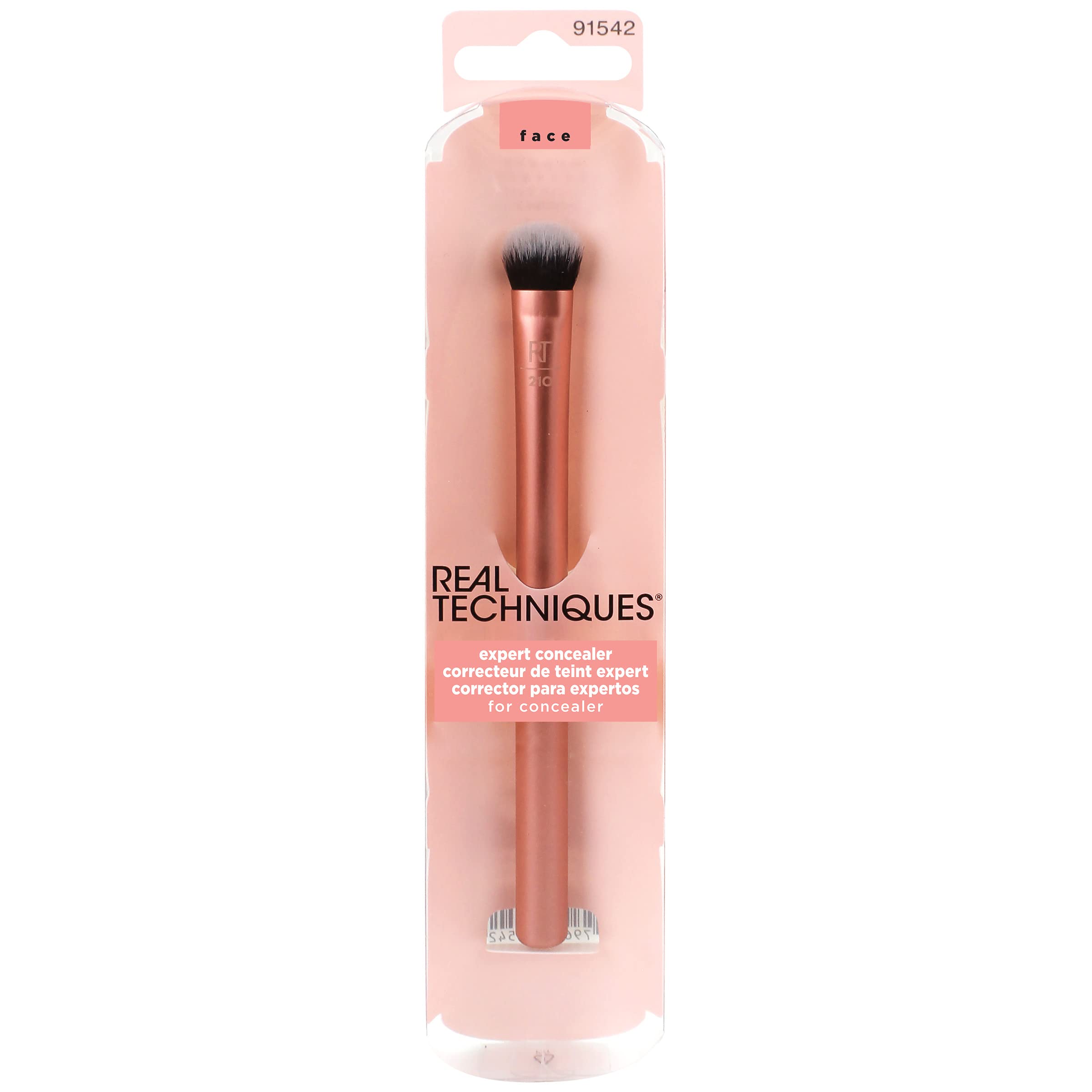 Real Techniques Expert Concealer Makeup Brush for Seamless Blending