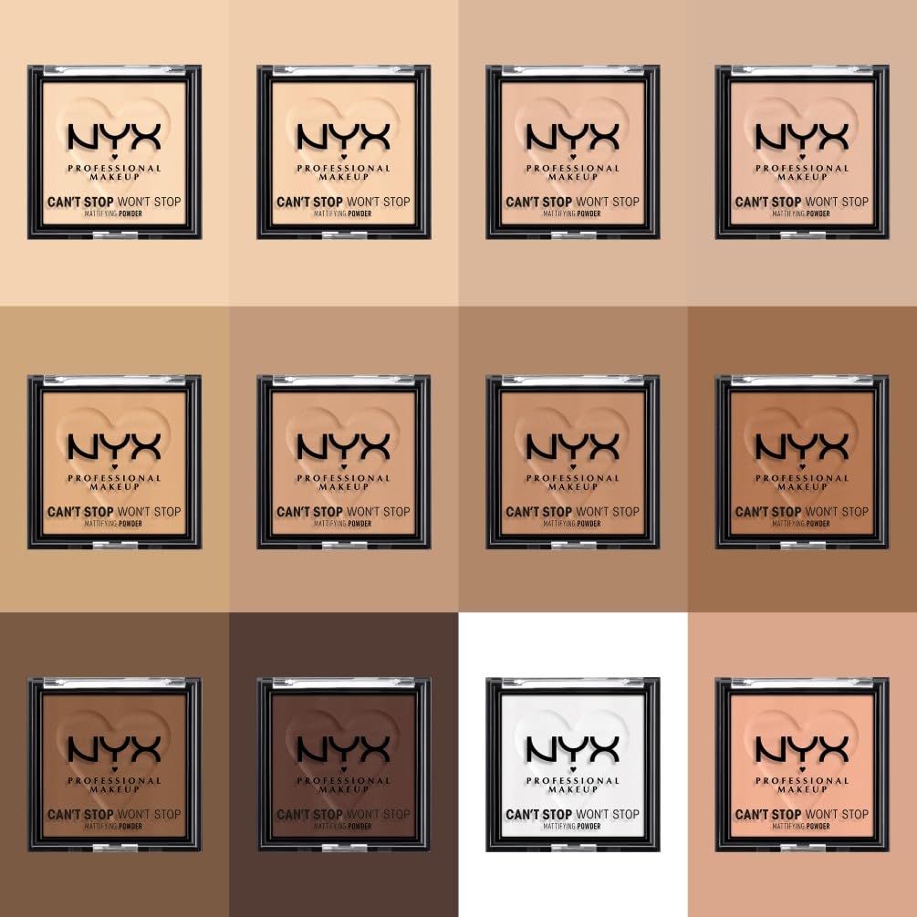 NYX Professional Makeup Can't Stop Won't Stop Mattifying Powder - Light Shade 7