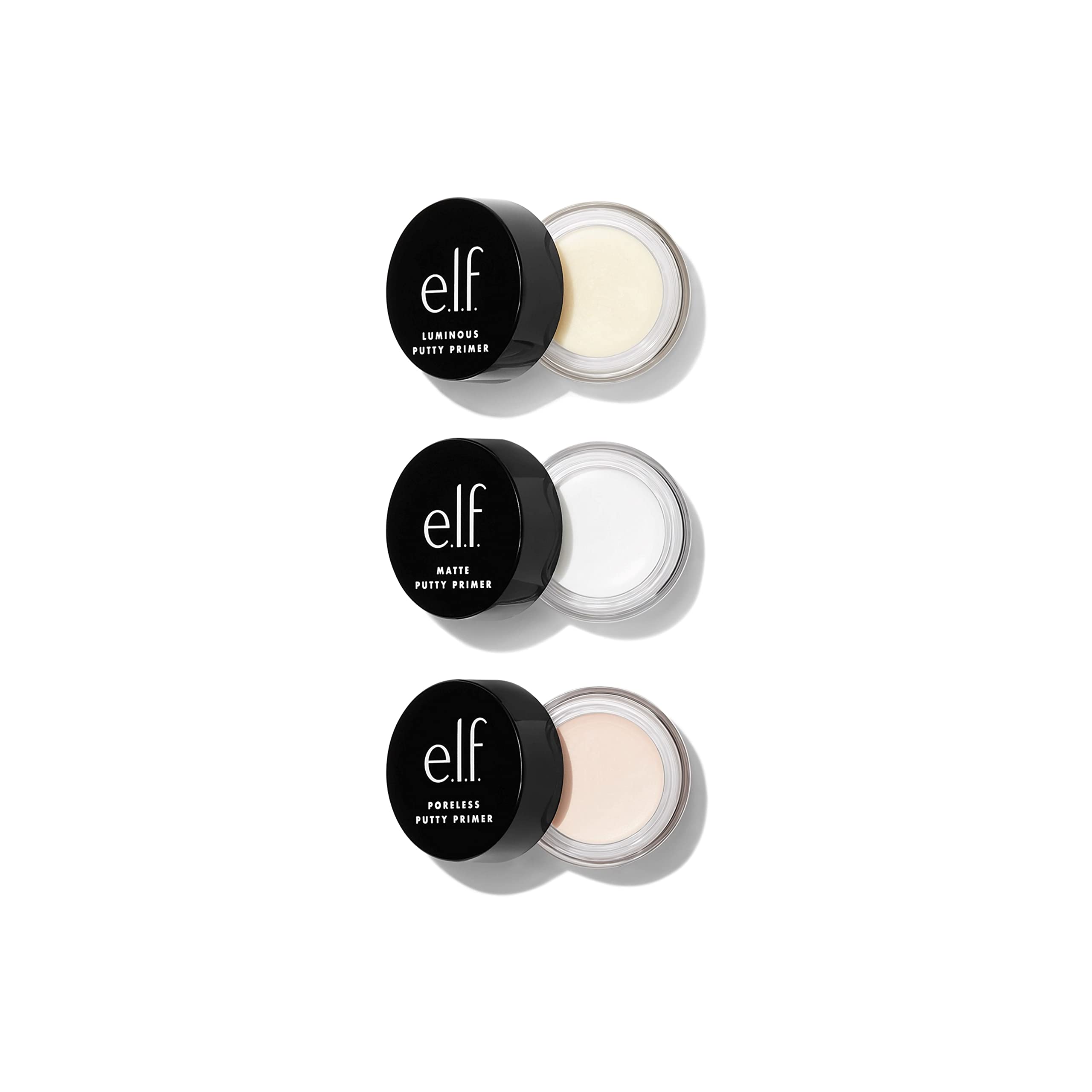 e.l.f. Putty Primer Trio Set for Natural, Luminous, and Matte Finishes 3