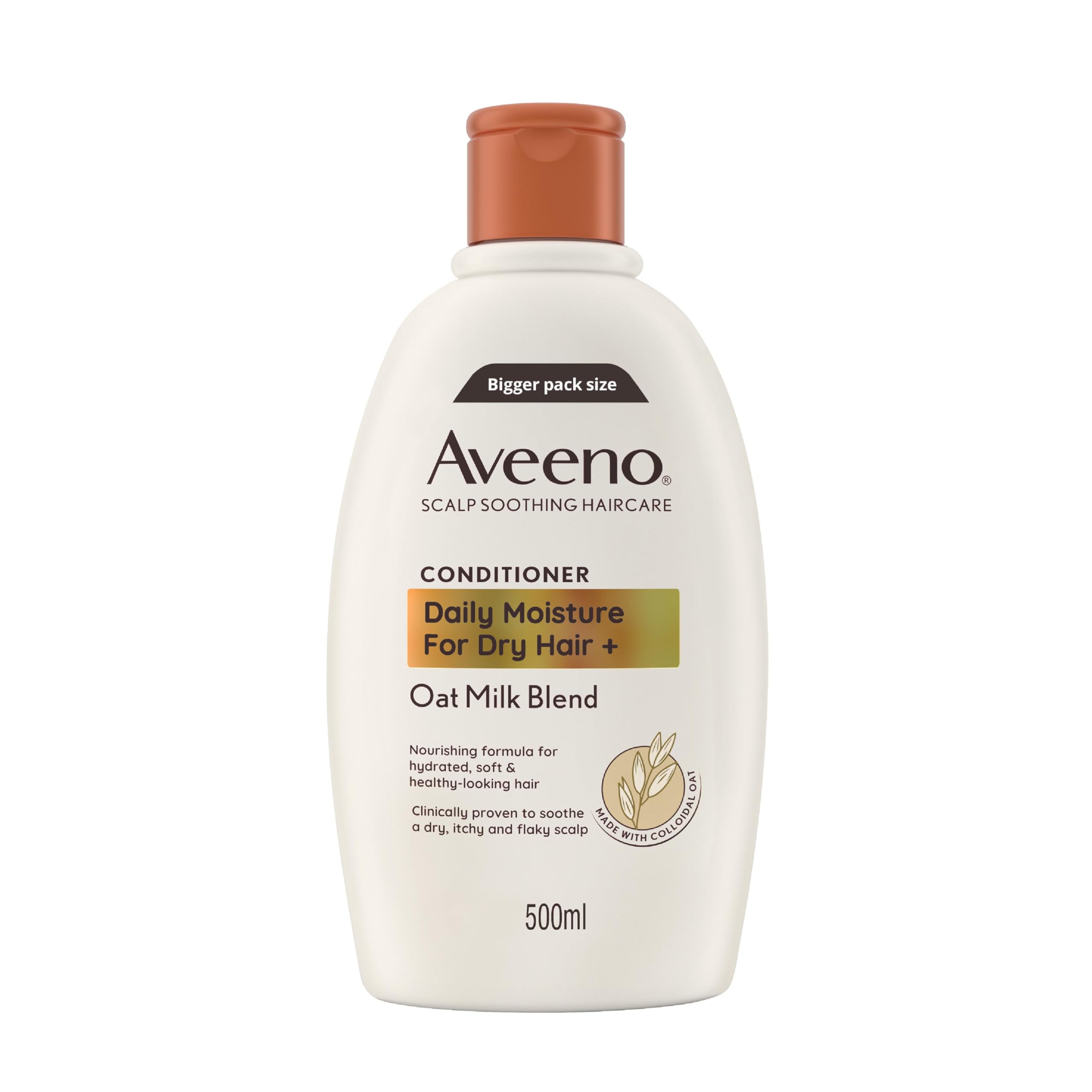 Aveeno Scalp Soothing Daily Moisture Conditioner with Oat Milk Blend, 500ml