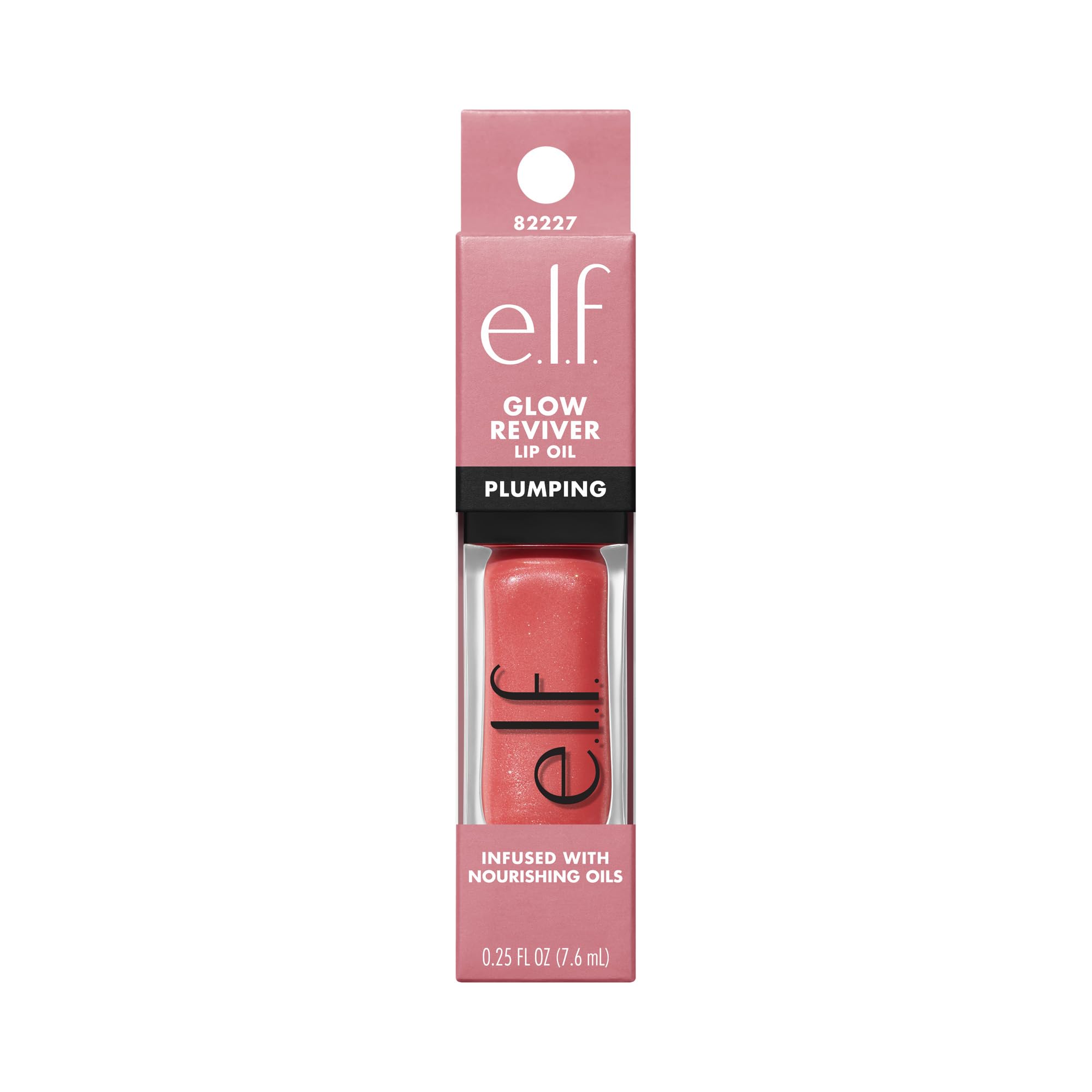 e.l.f. Glow Reviver Plumping Lip Oil in Papayarazzi - Cooling Tingle & High-Shine Finish 9