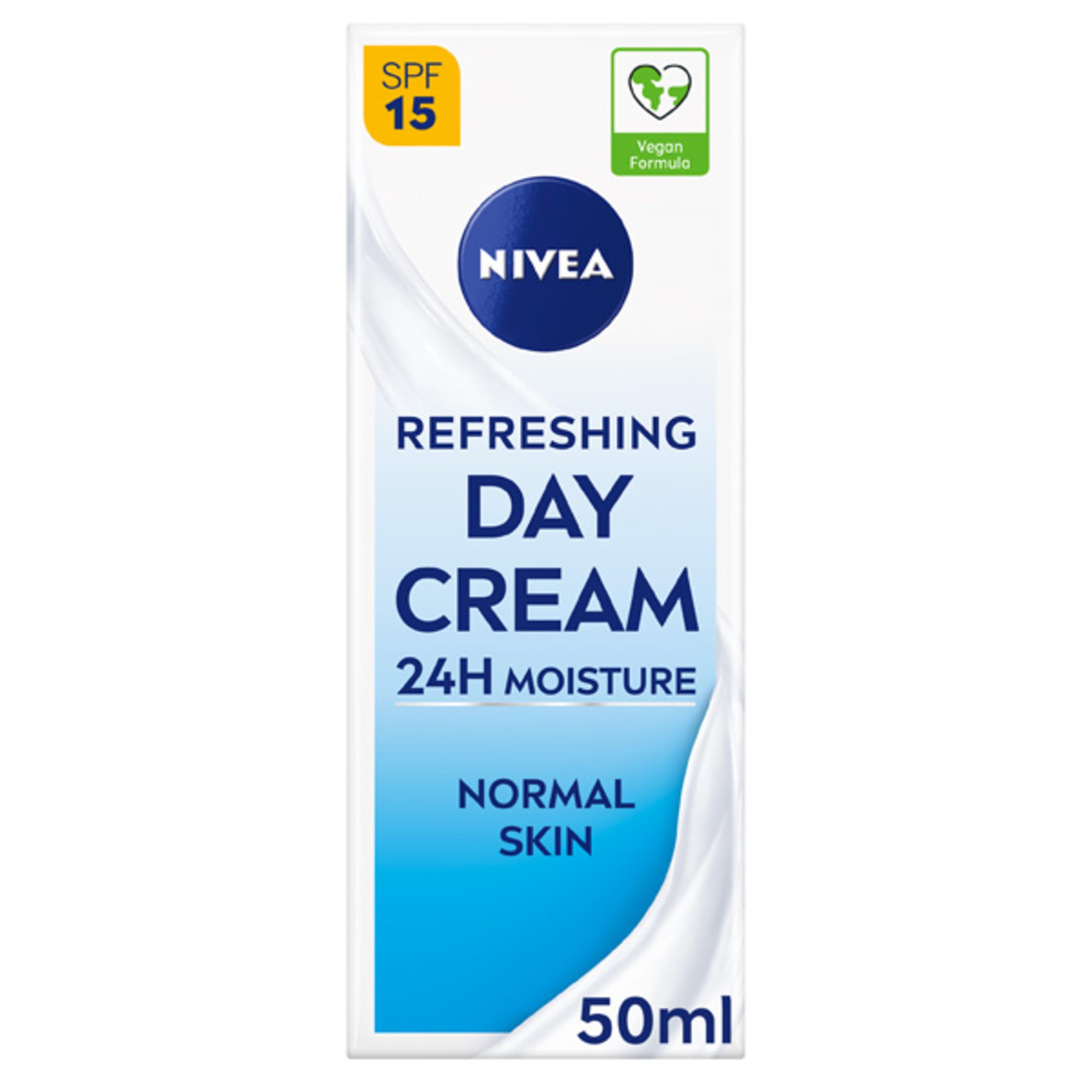 NIVEA Light Moisturising Day Cream with Vitamin E and SPF 15 for Normal Skin