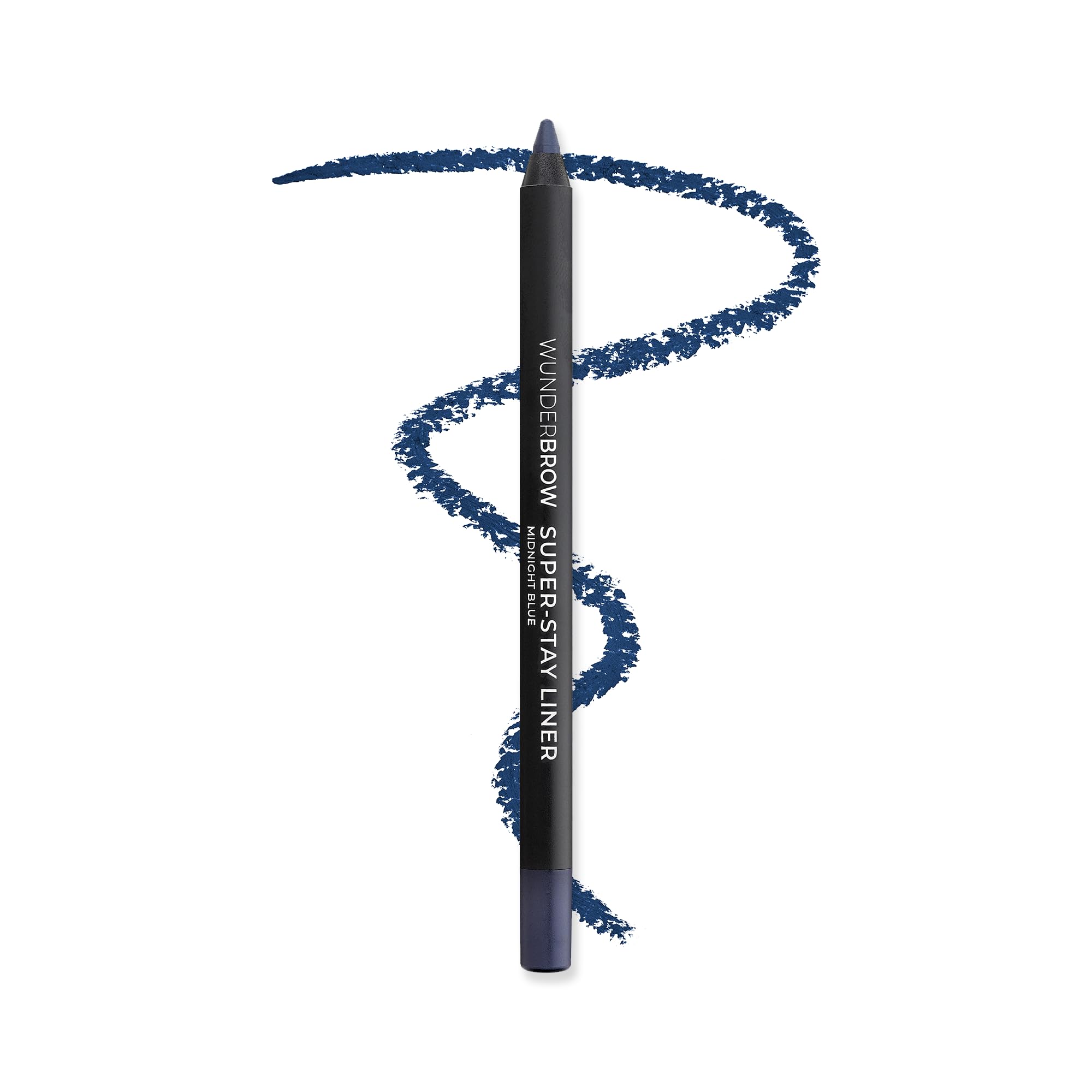 WUNDERBROW Super Stay Eyeliner Pencil - Waterproof, Smudge-Proof, Midnight Blue