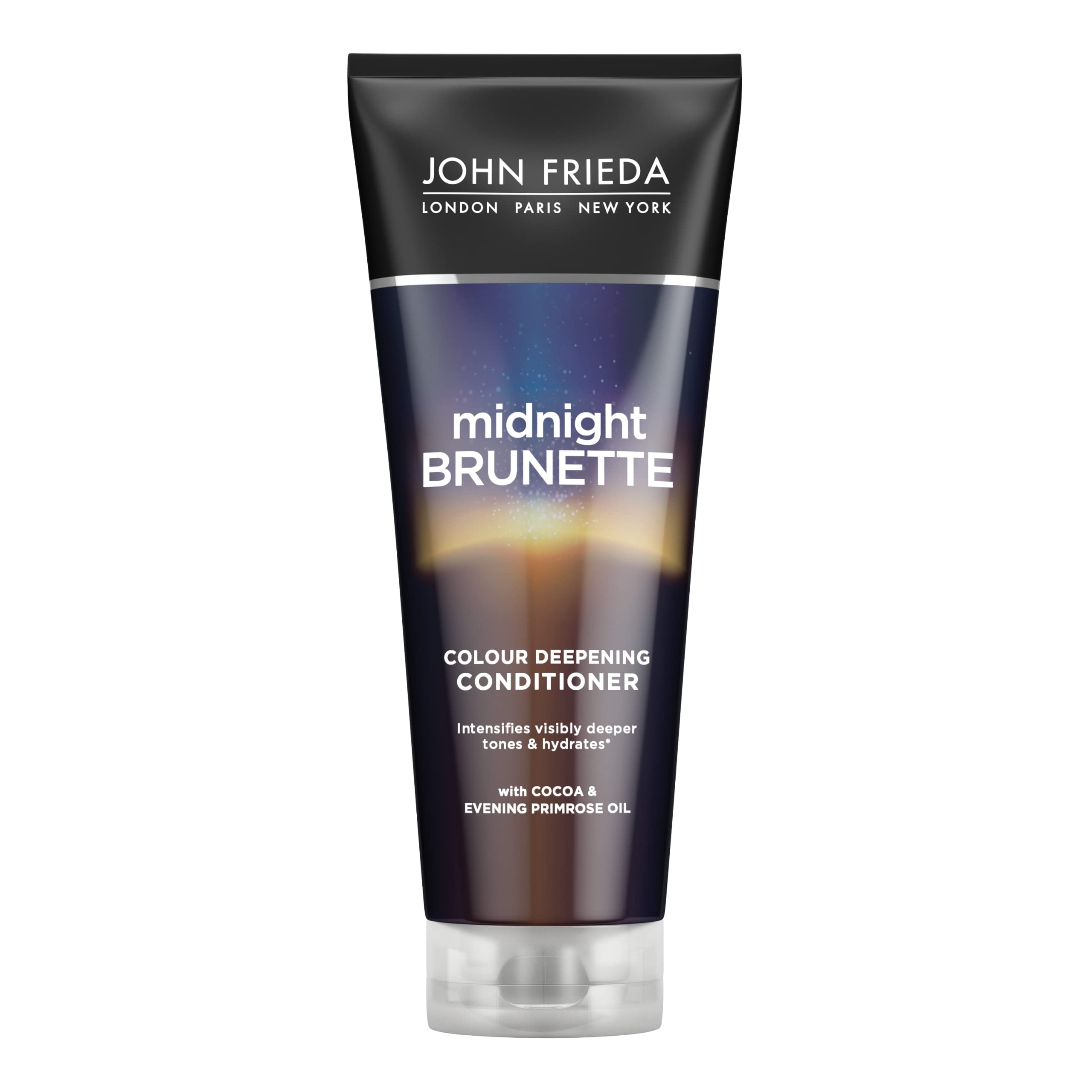 John Frieda Midnight Brunette Colour Deepening Conditioner for Dull Brunette Hair 250 ml