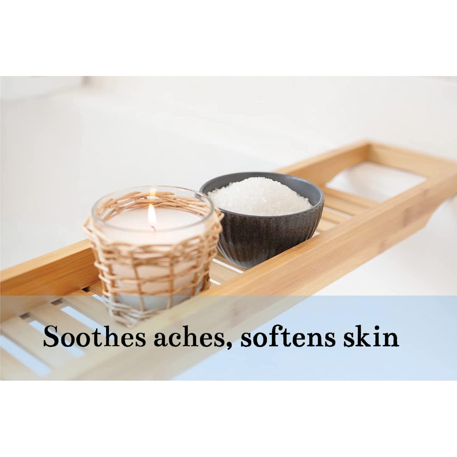 Elysium Spa Natural Original Epsom Salts for Muscle Relief and Sleep, 450g