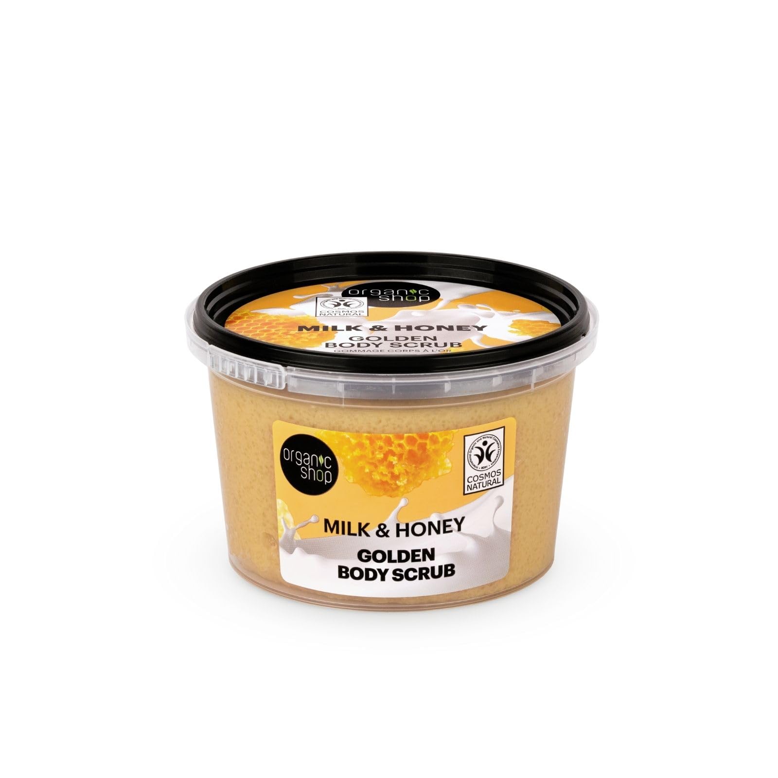 Organic Shop Milk & Honey Body Scrub with Brown Sugar - 250ml