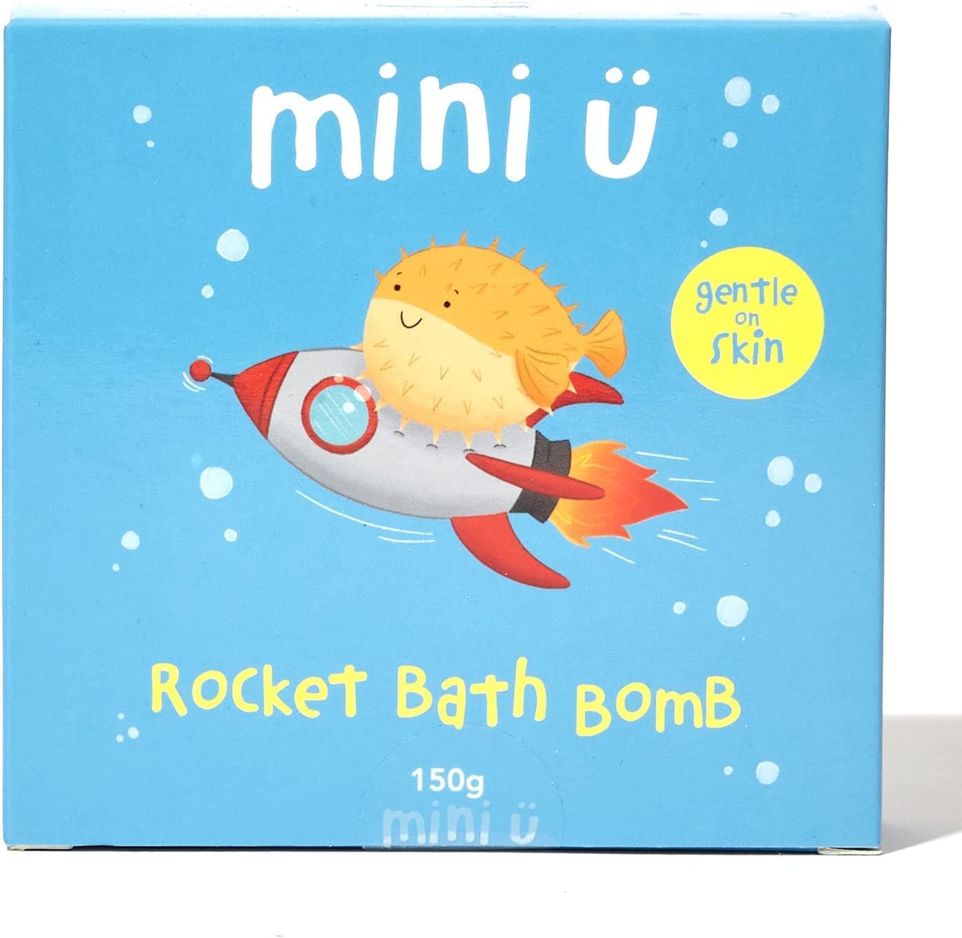 Mini U Rocket Bath Bomb Fizzer with Shea Butter for Moisturizing Bath Time Fun