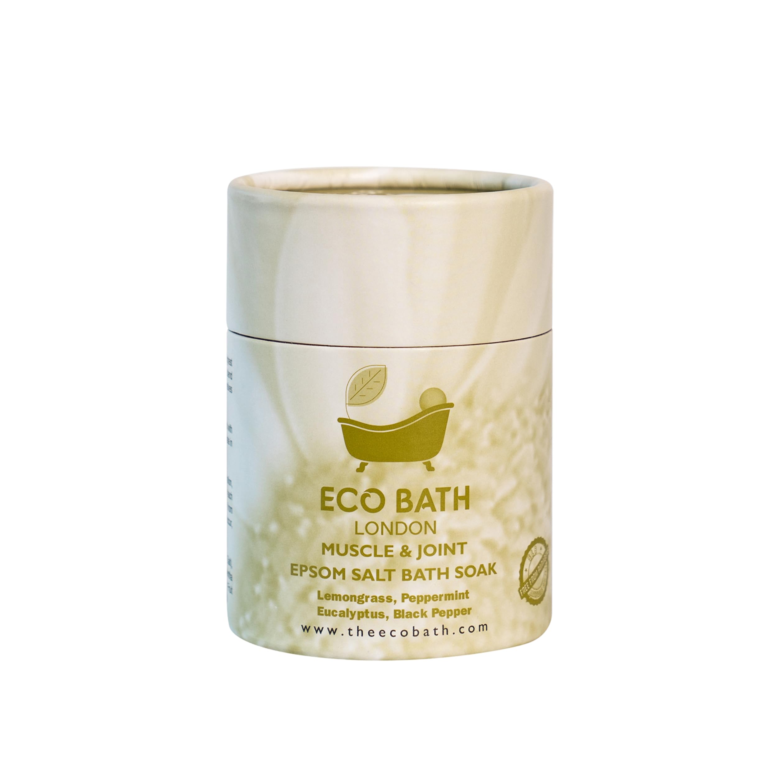 Eco Bath London Muscle and Joint Pain Epsom Salt Soak with Aromatherapy Oils, 250g