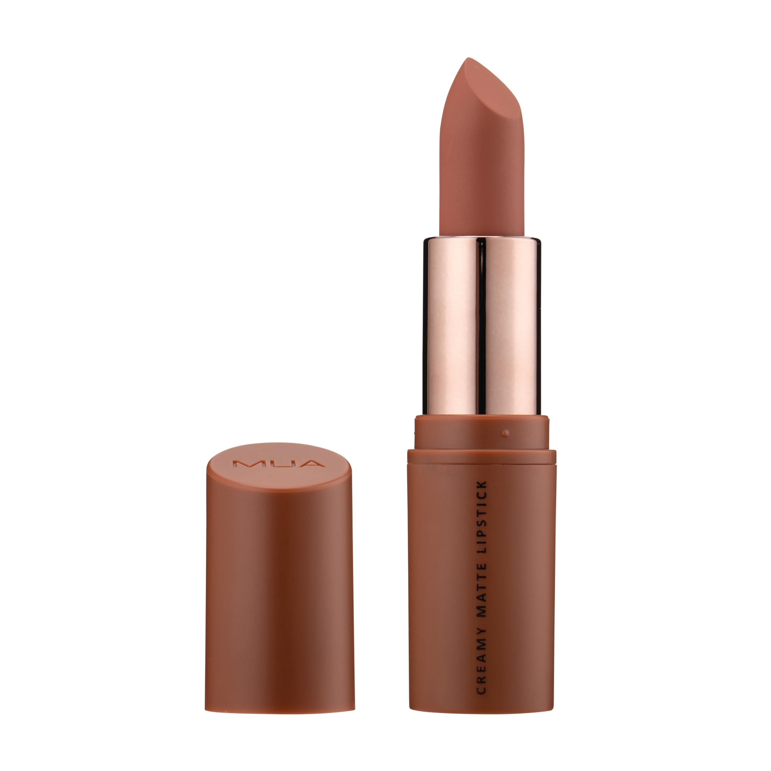 MUA Makeup Academy Creamy Matte Lipstick in Sincere - Highly Pigmented, Vegan & Cruelty Free