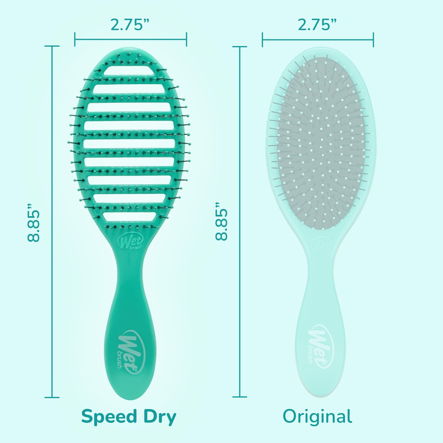 WetBrush Speed ​​Dry Detangler mit HeatFlex-Borsten für schnelleres Föhnen 5
