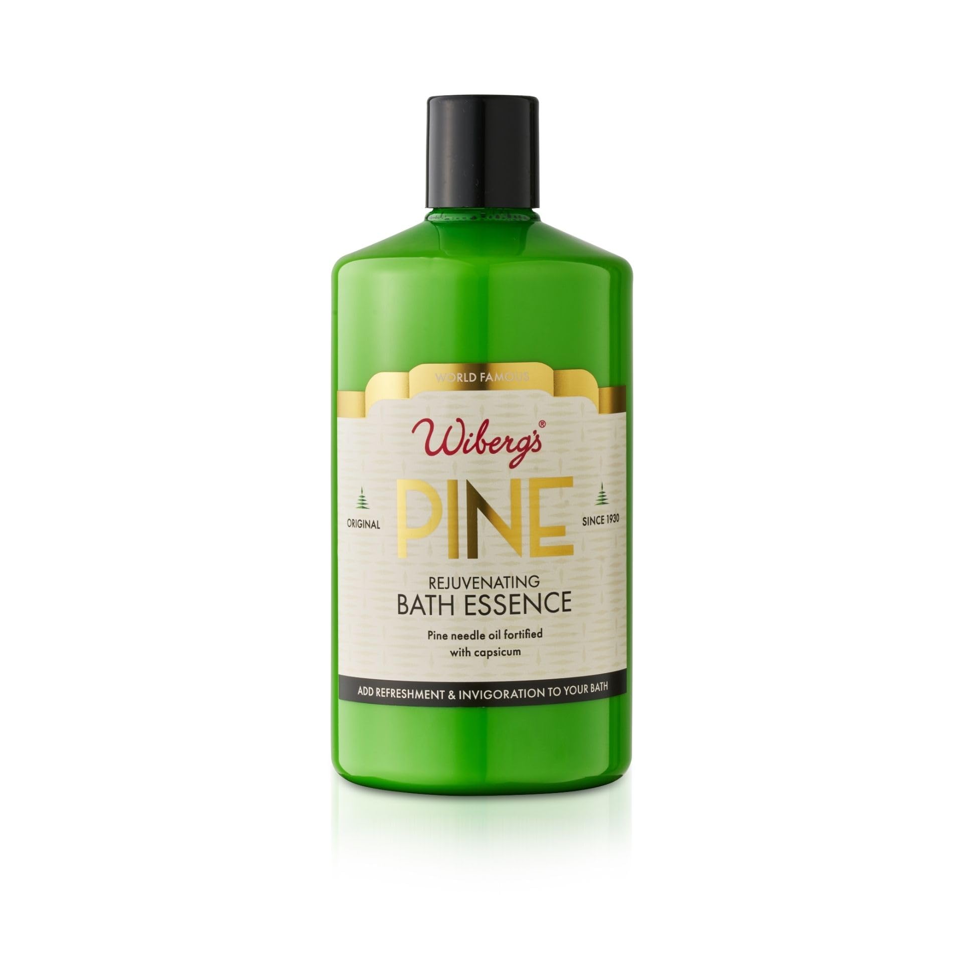 Wiberg's Pine Bath Essence - Invigorating and Relaxing Bath Additive with Essential Oils