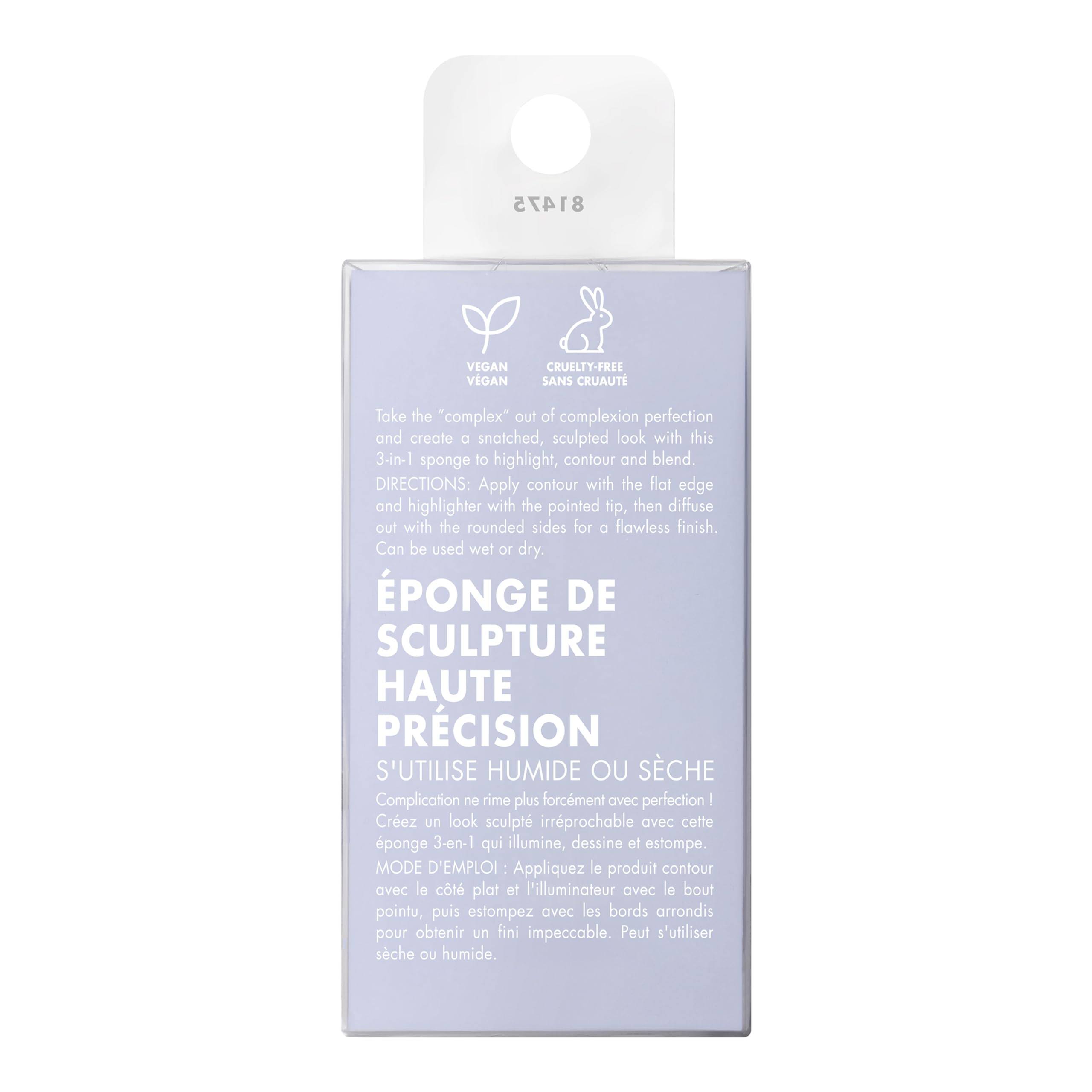 e.l.f. Precision Sculpting Sponge: 3-in-1 Tool for Contouring and Blending 5