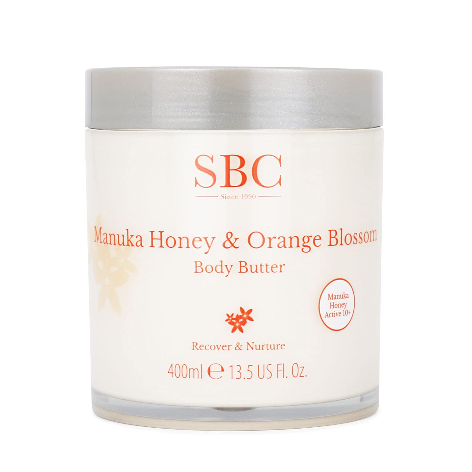 SBC Skincare Manuka Honey & Orange Blossom Body Butter - 400ml