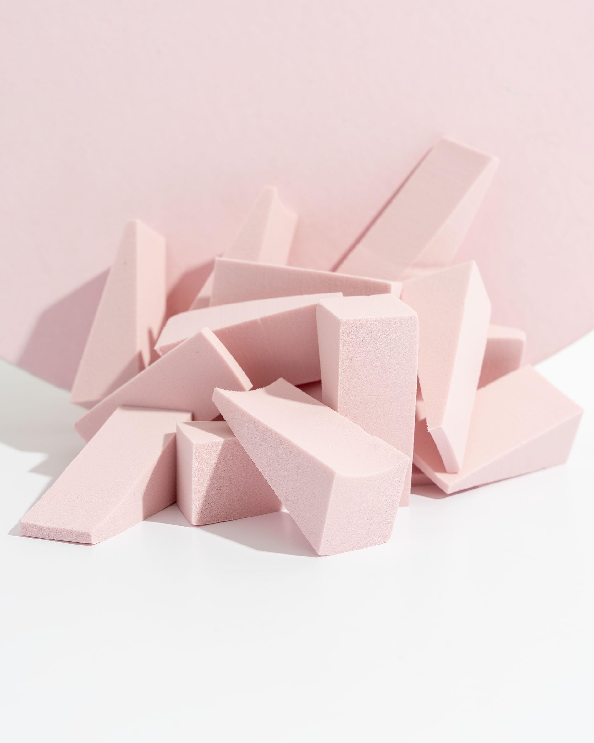 Brushworks 16 Piece Latex-Free Makeup Wedge Sponge Set for Liquid & Cream Blending 5