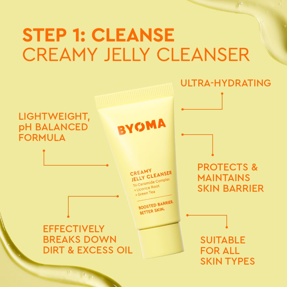 BYOMA Universal Skincare Heroes 5-Piece Kit for Hydrated, Glowing Skin Barrier Support 3