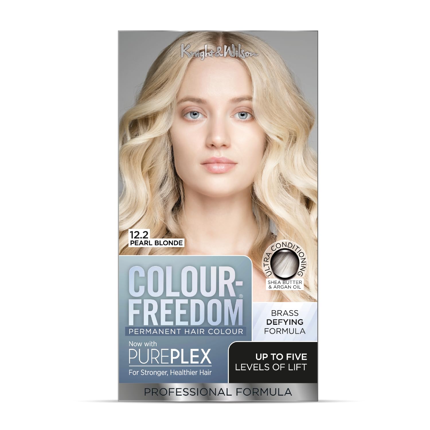 Knight & Wilson Colour Freedom 12.2 Pearl Blonde Permanent Hair Colour - Ammonia-Free