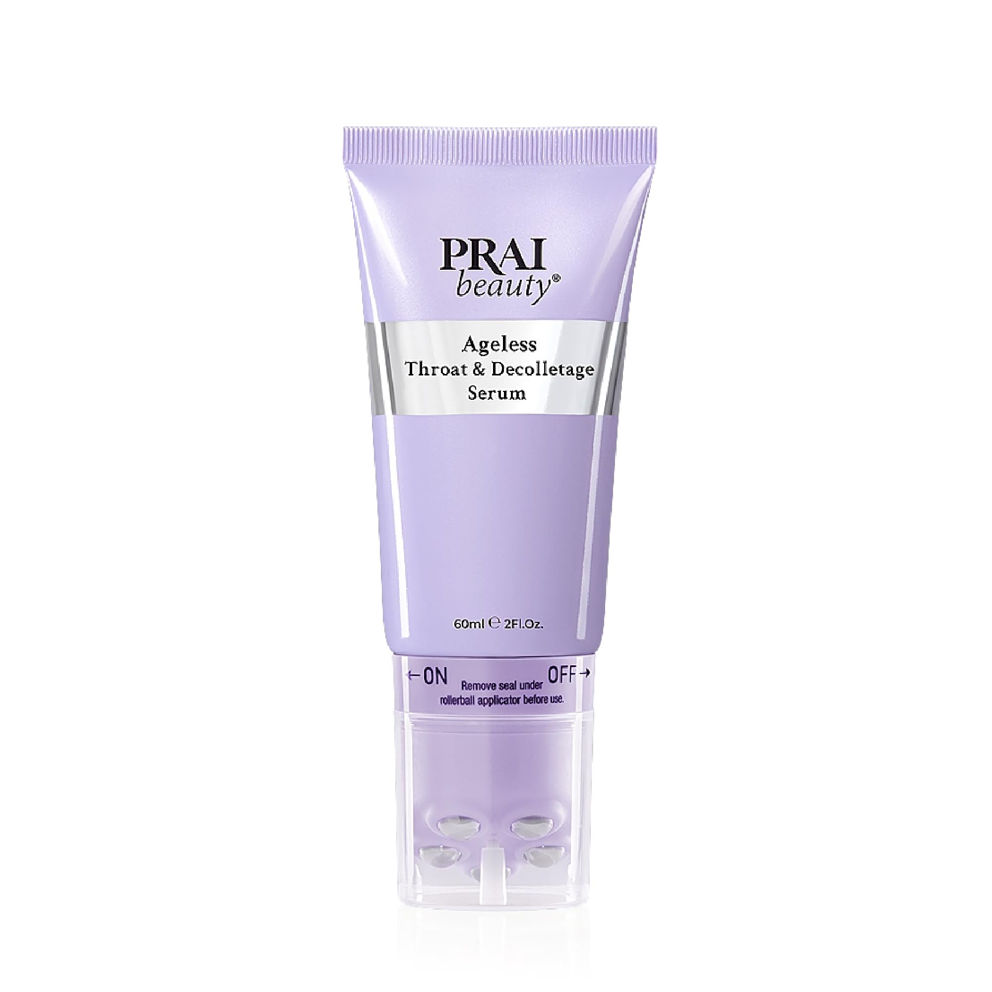 PRAI Ageless Throat & Decolletage Serum 60ml with Rollerball Applicator